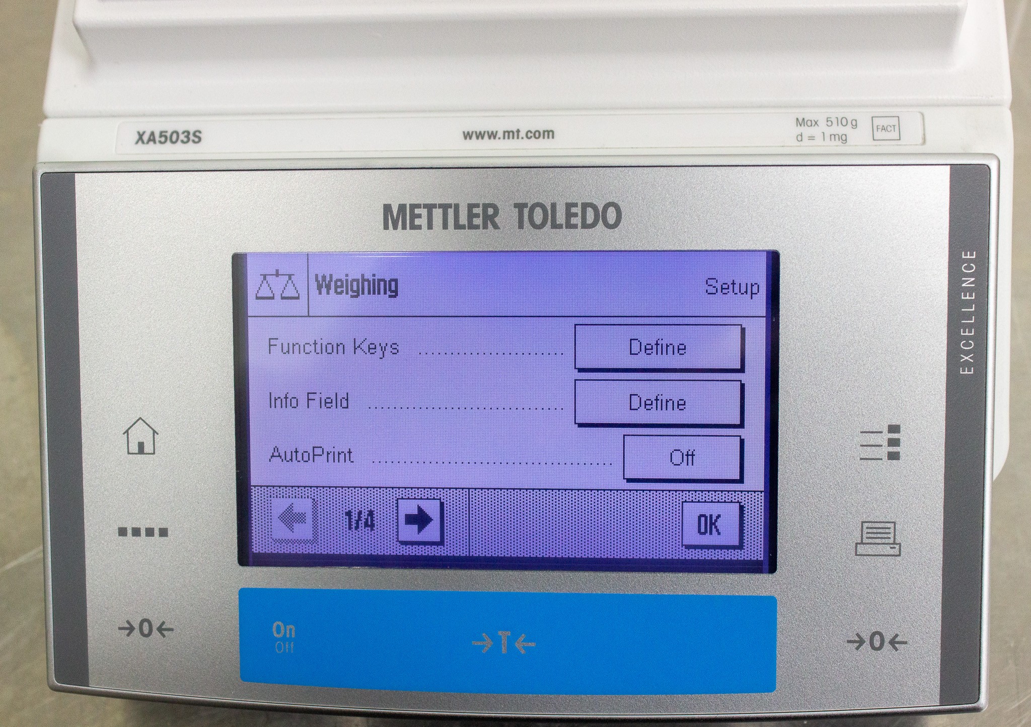 Mettler-Toledo XE503S Salvage Precision Balance with Functioning Base For Parts