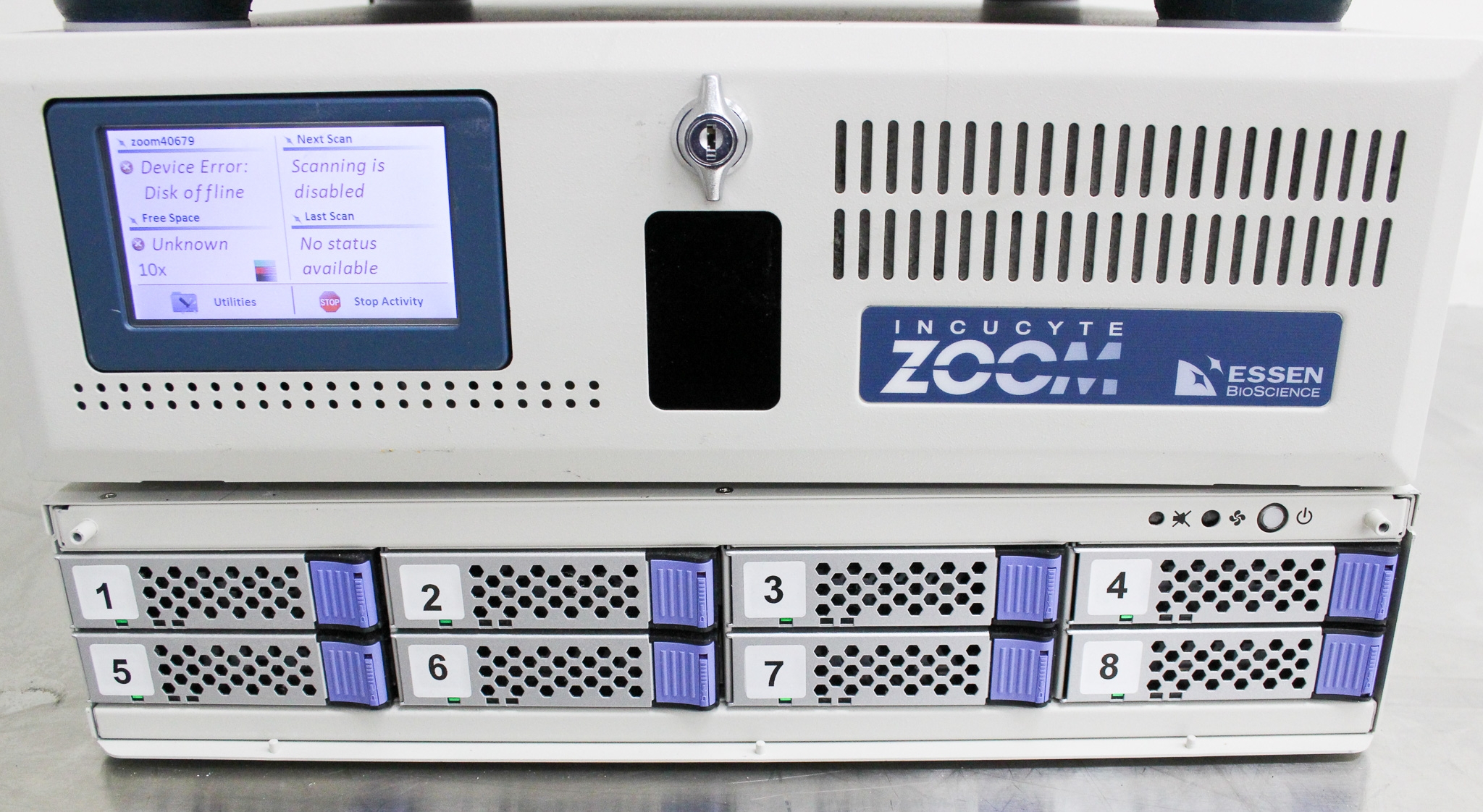 Essen BioScience IncuCyte Zoom Microscope with IncuStore Live-Cell Analysis