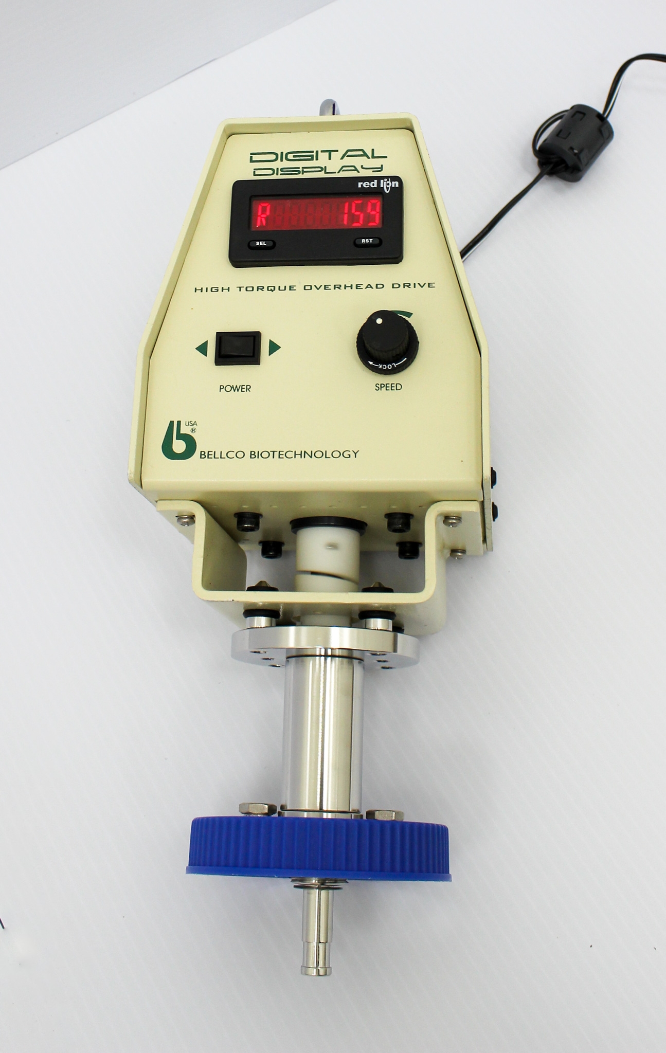 Bellco 7774-30115 Overhead Stirrer Mixes Cell Culture High Torque 8L