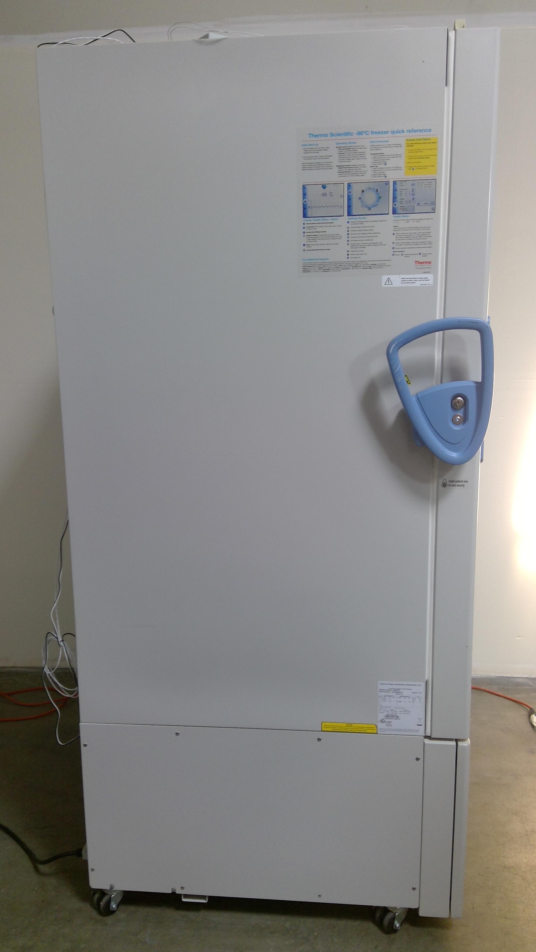 Thermo 88600D Ultra-Low Freezer -50 to -86C, 28.8CU FT, HIC Touch Panel