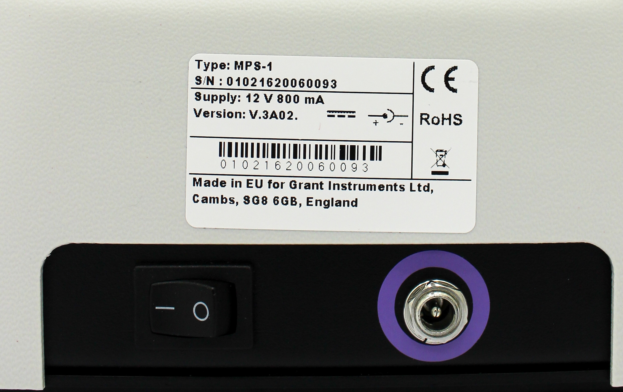 Grant MPS-1 Small Benchtop Vortexer Vortex Shaker 0.2-50ml RPM 300-3200