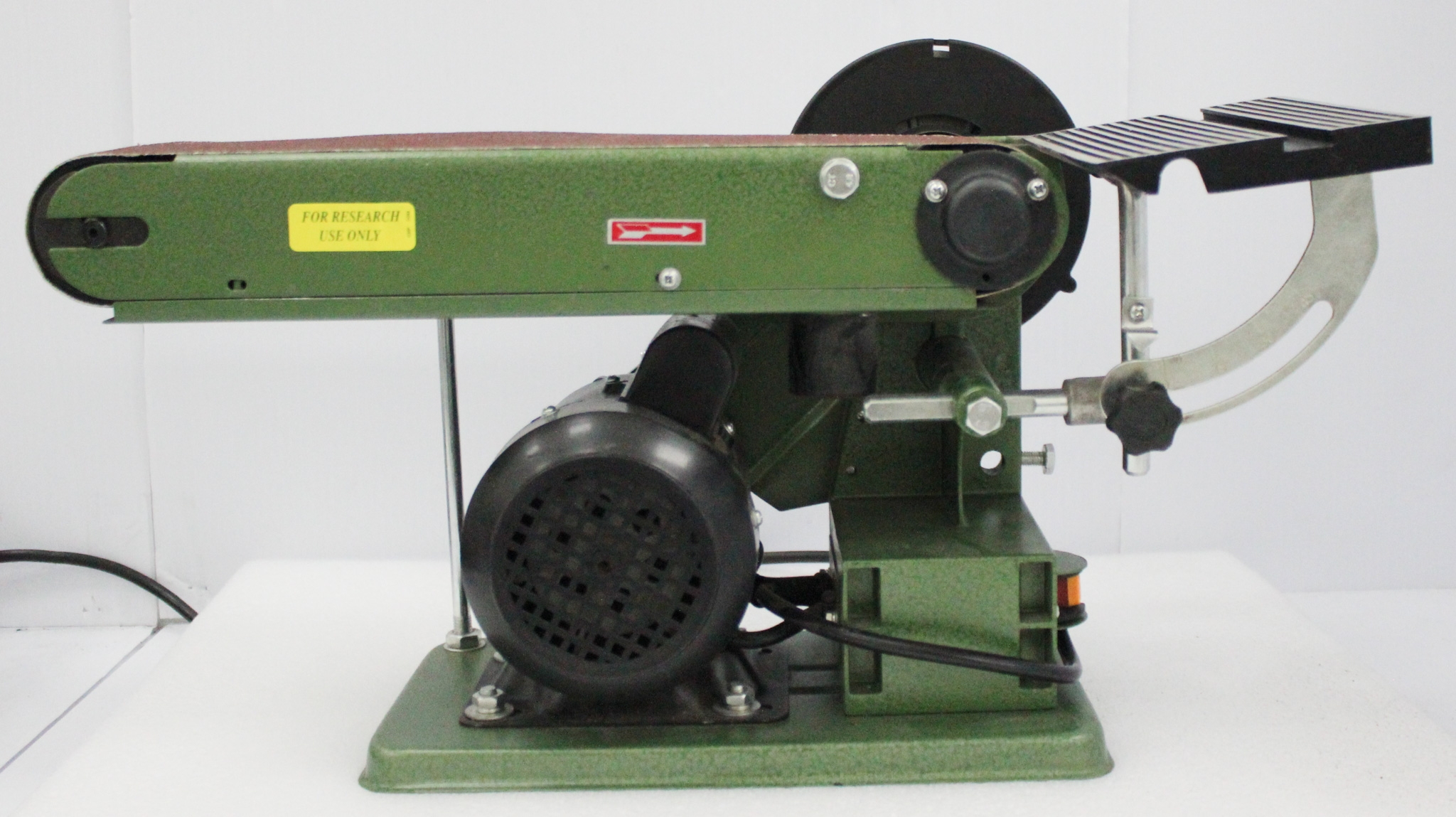 Central Machinery Sander Belt 4x36 Disc 6in Used Adjustable Versatile