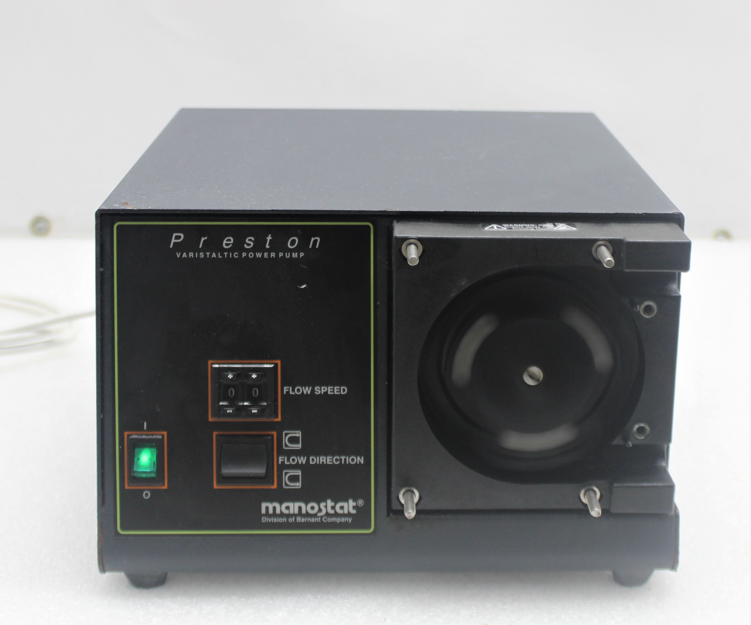 Manostat 72-370-000 Pump Circulation Fluid Transfer 24-720RPM Reversible