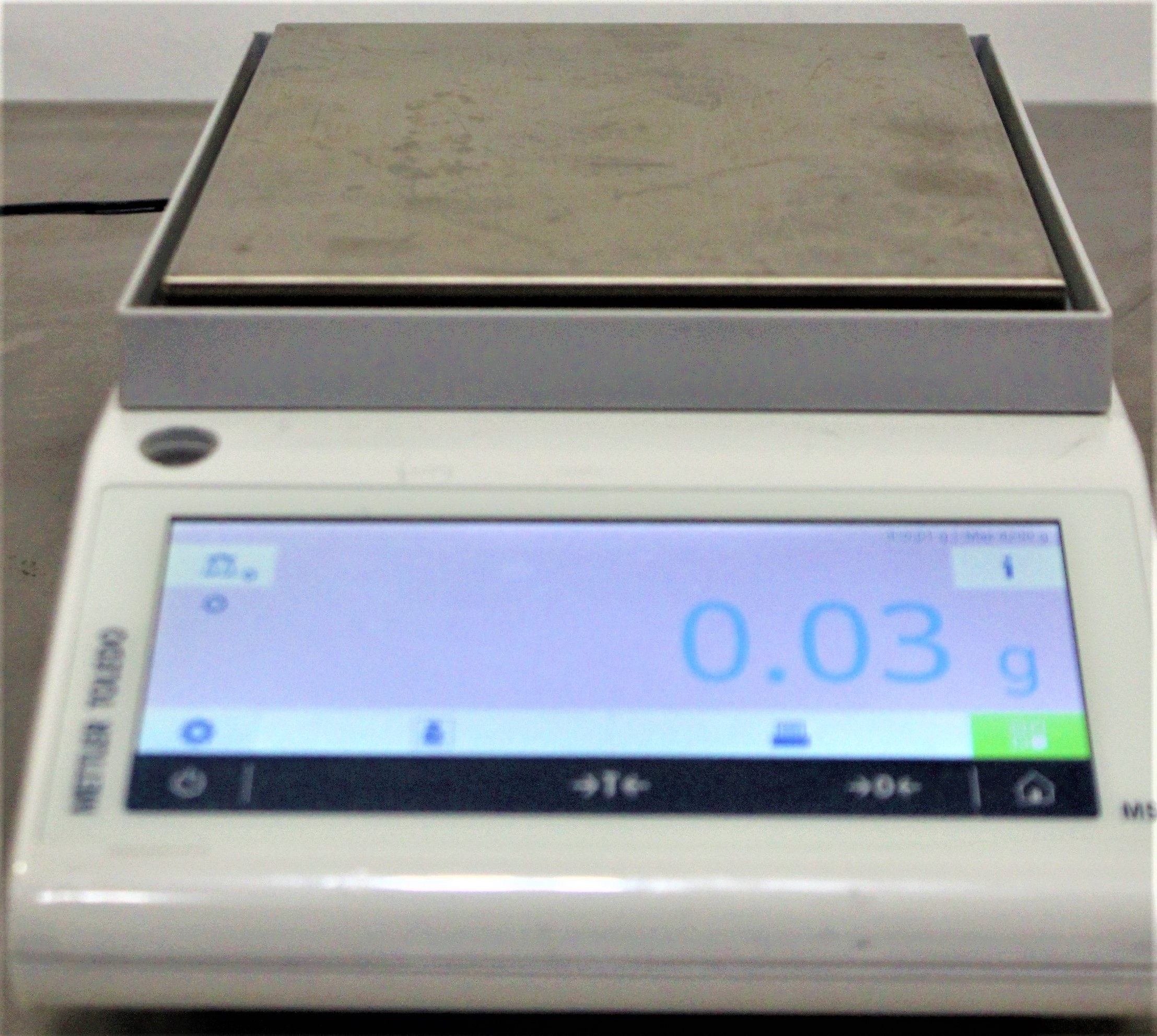 Mettler-Toledo MS4002TS Analytical Precision Balance 4200g 0.01g Readability