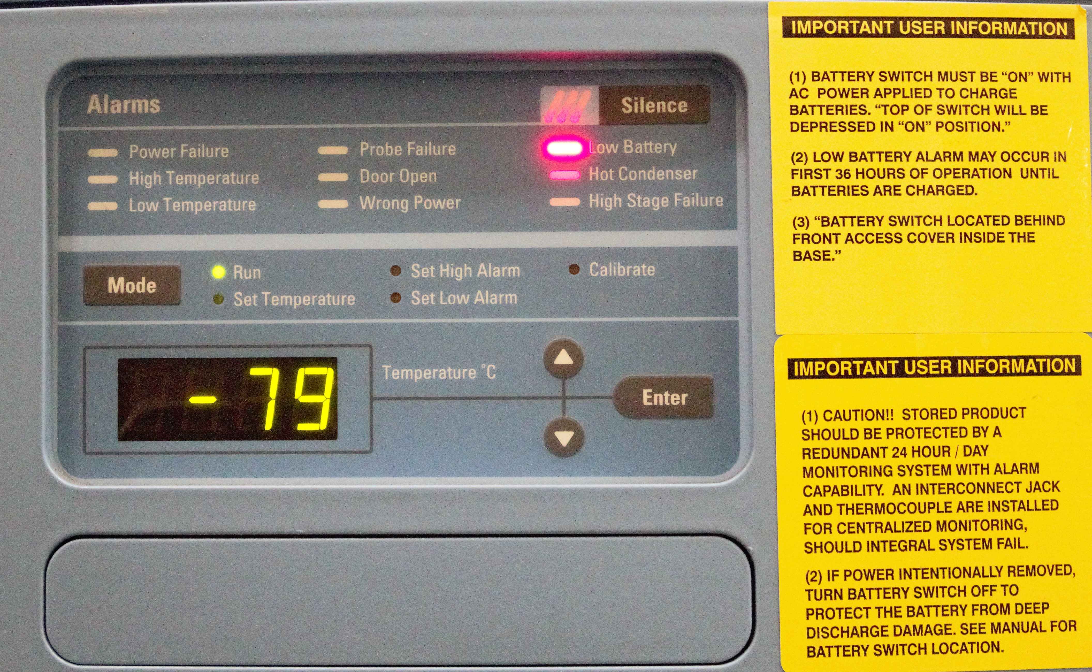 Thermo Forma 956 Ultra Low Freezer -79C, 23 cu ft, Used, Reliable Storage