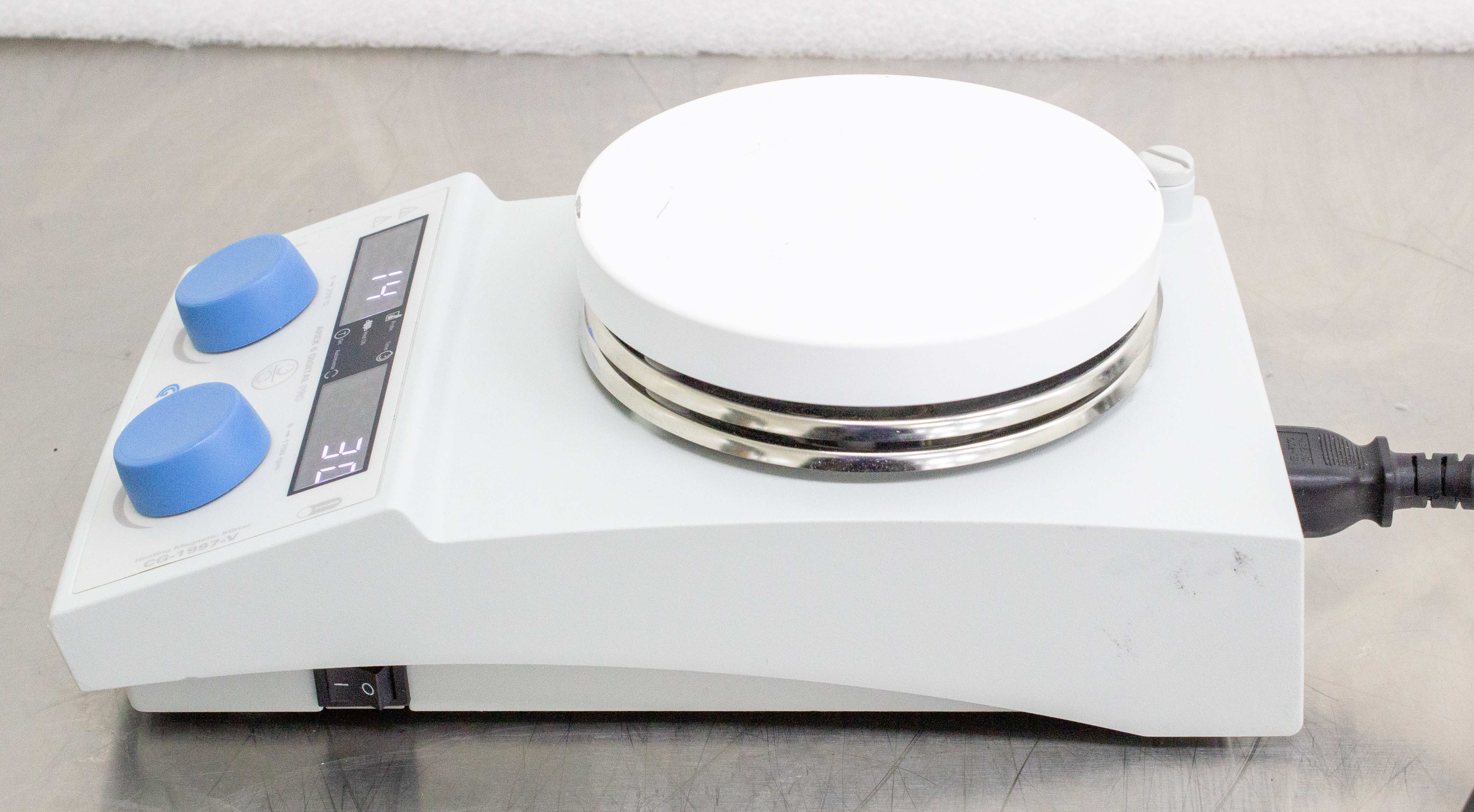 Velp AREX 6 Digital Heating Magnetic Stirrer Room to 370C 30-1700RPM Used