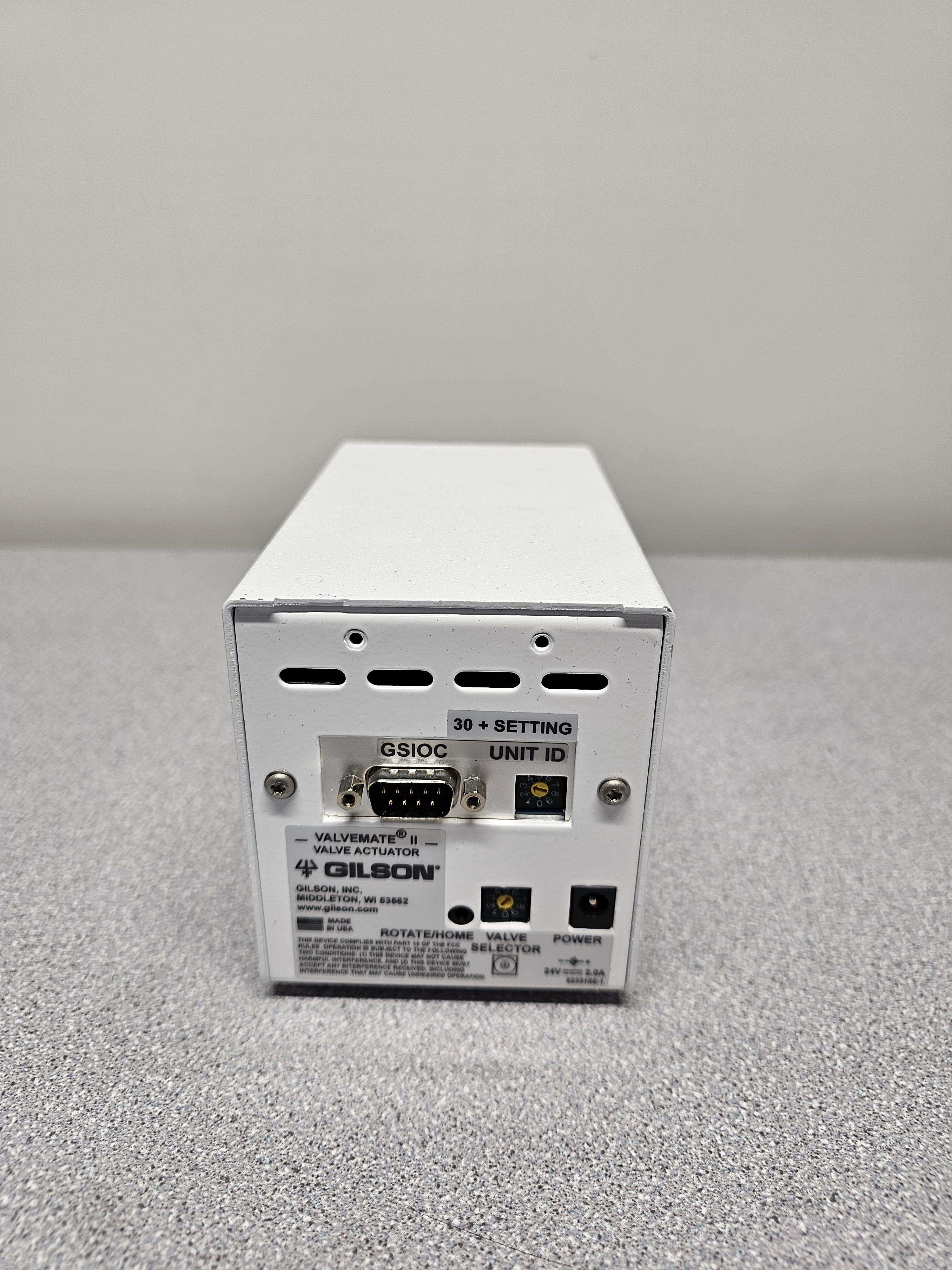 Gilson Valvemate II HPLC Valve Actuator for Solvent Selection & Switching