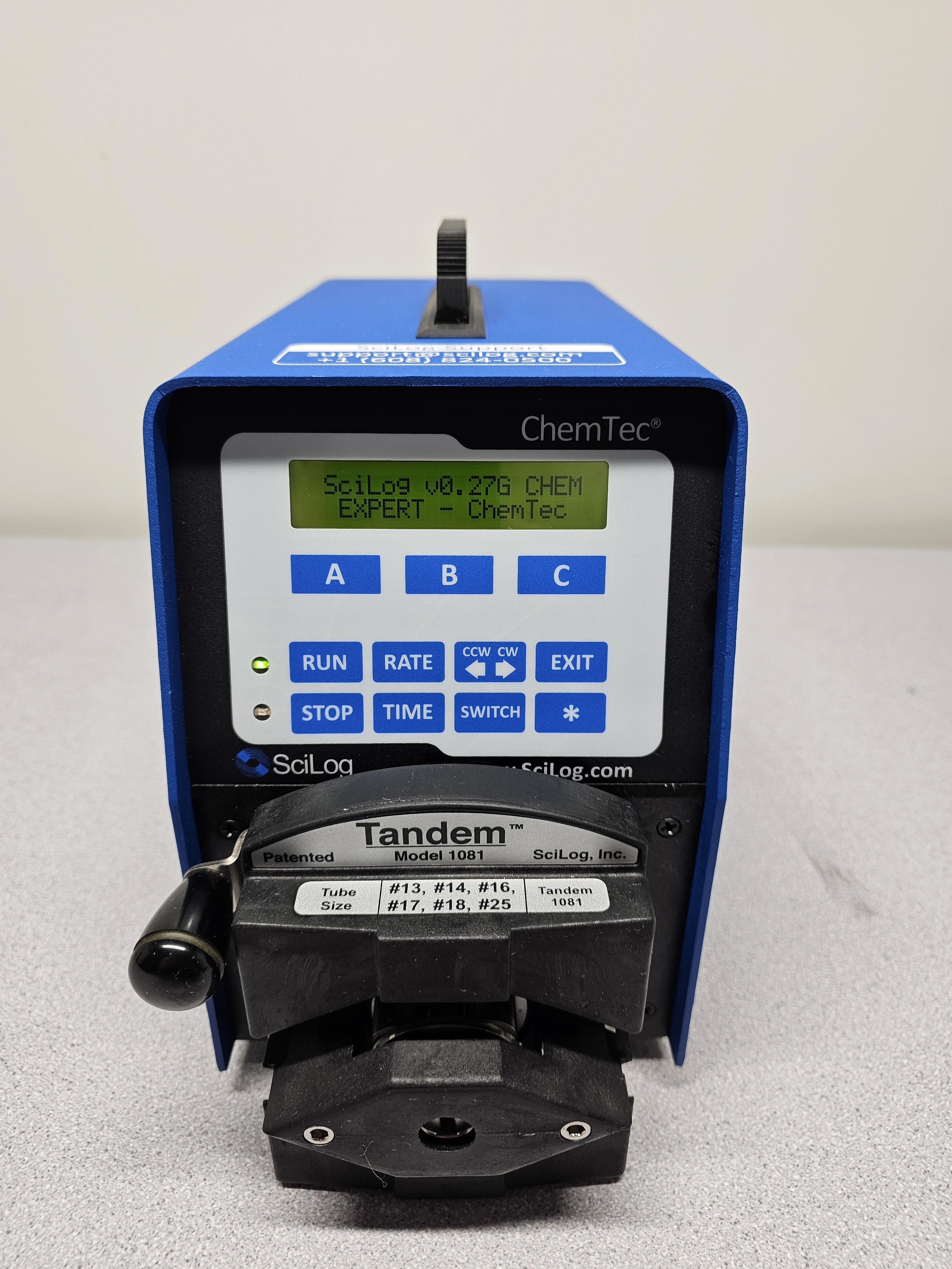 SciLog ChemTec 1081 Peristaltic Pump for Bioreactor Applications