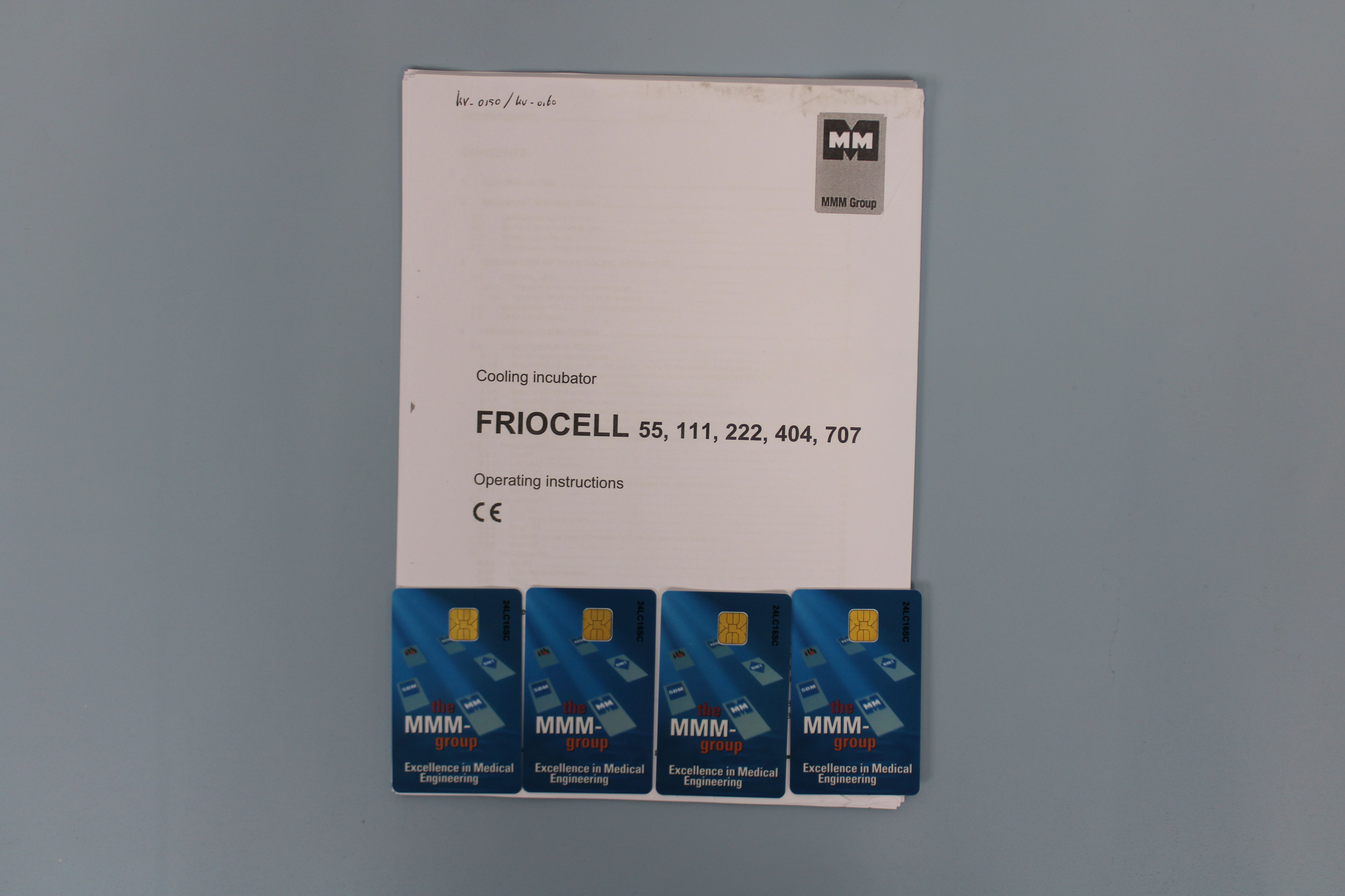 MMM Friocell 111 Incubator Incubator Studies 0-99C 2 Shelves Germany