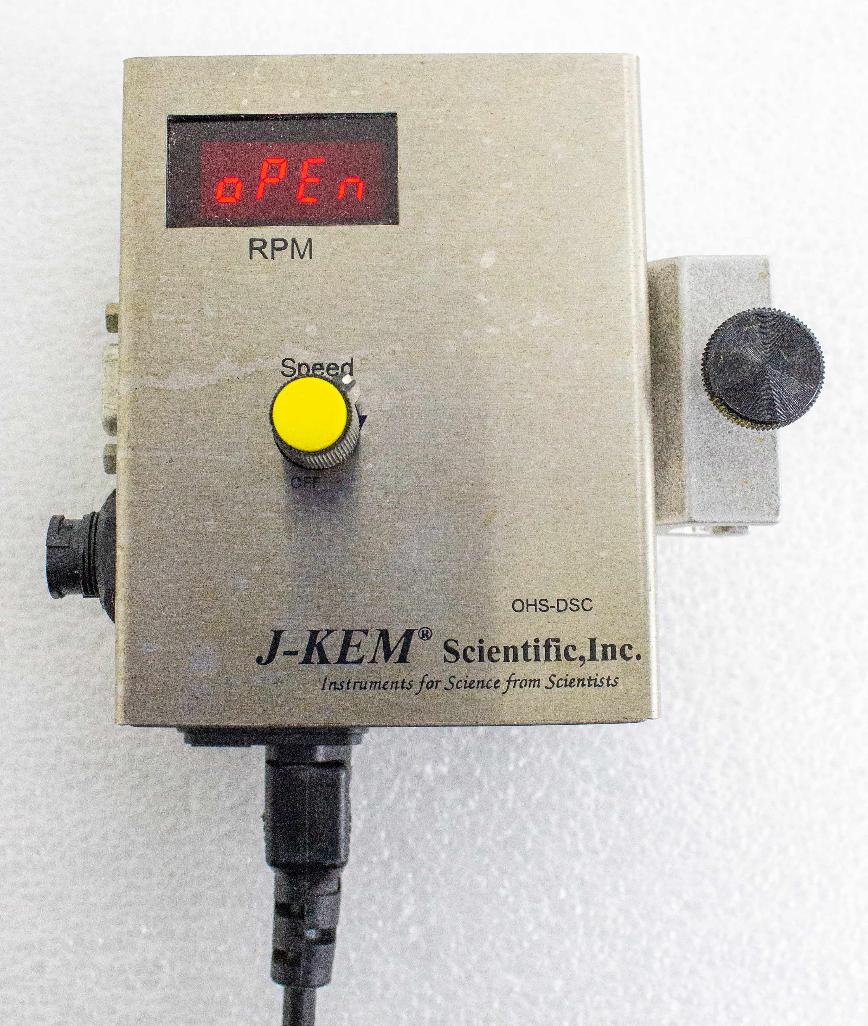 J-Kem OHS-DSC Speed Controller Chemistry Controller 14VDC 20-800RPM VG Used