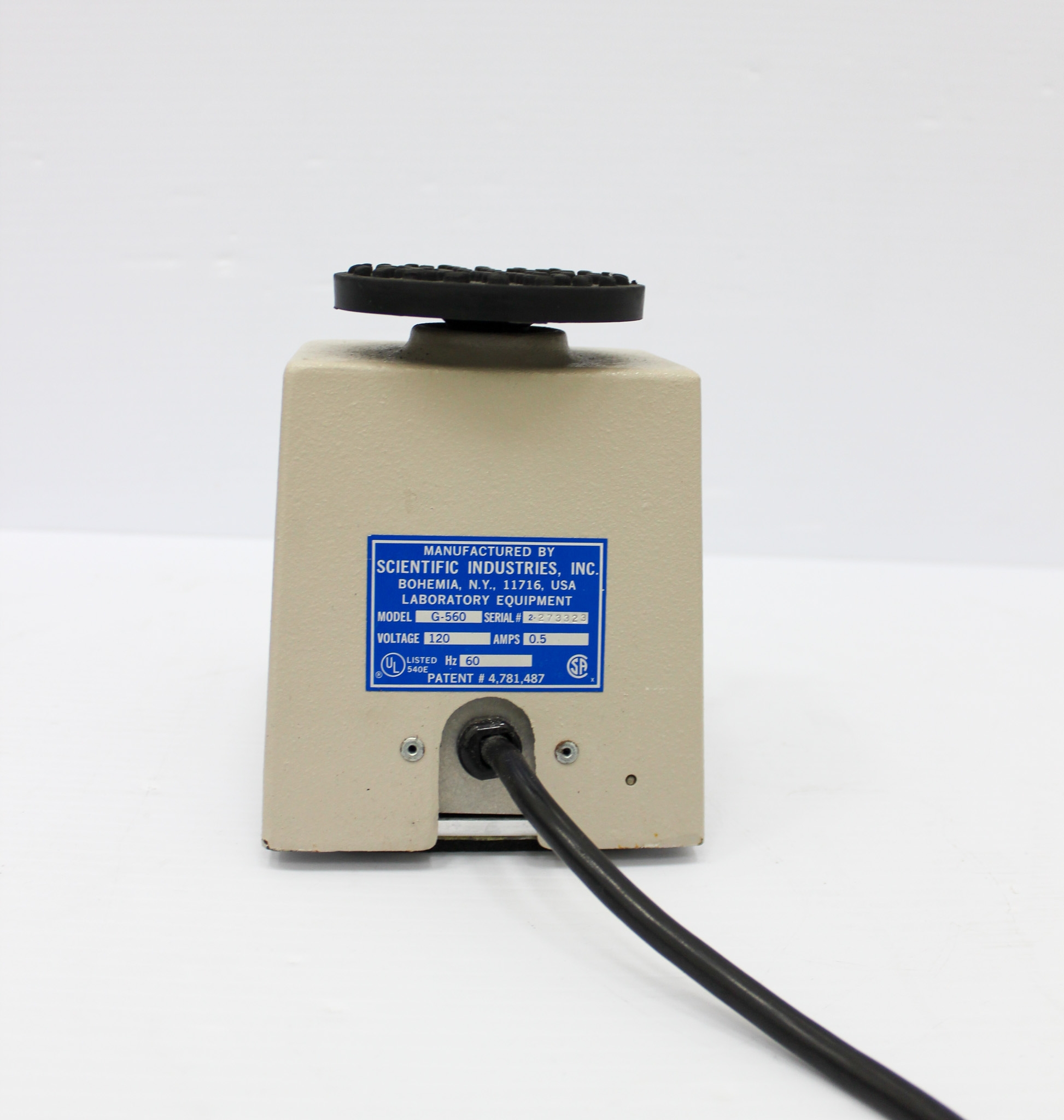 VWR G-560 Vortexer Small Benchtop Equipment 600-3200RPM Variable Speed