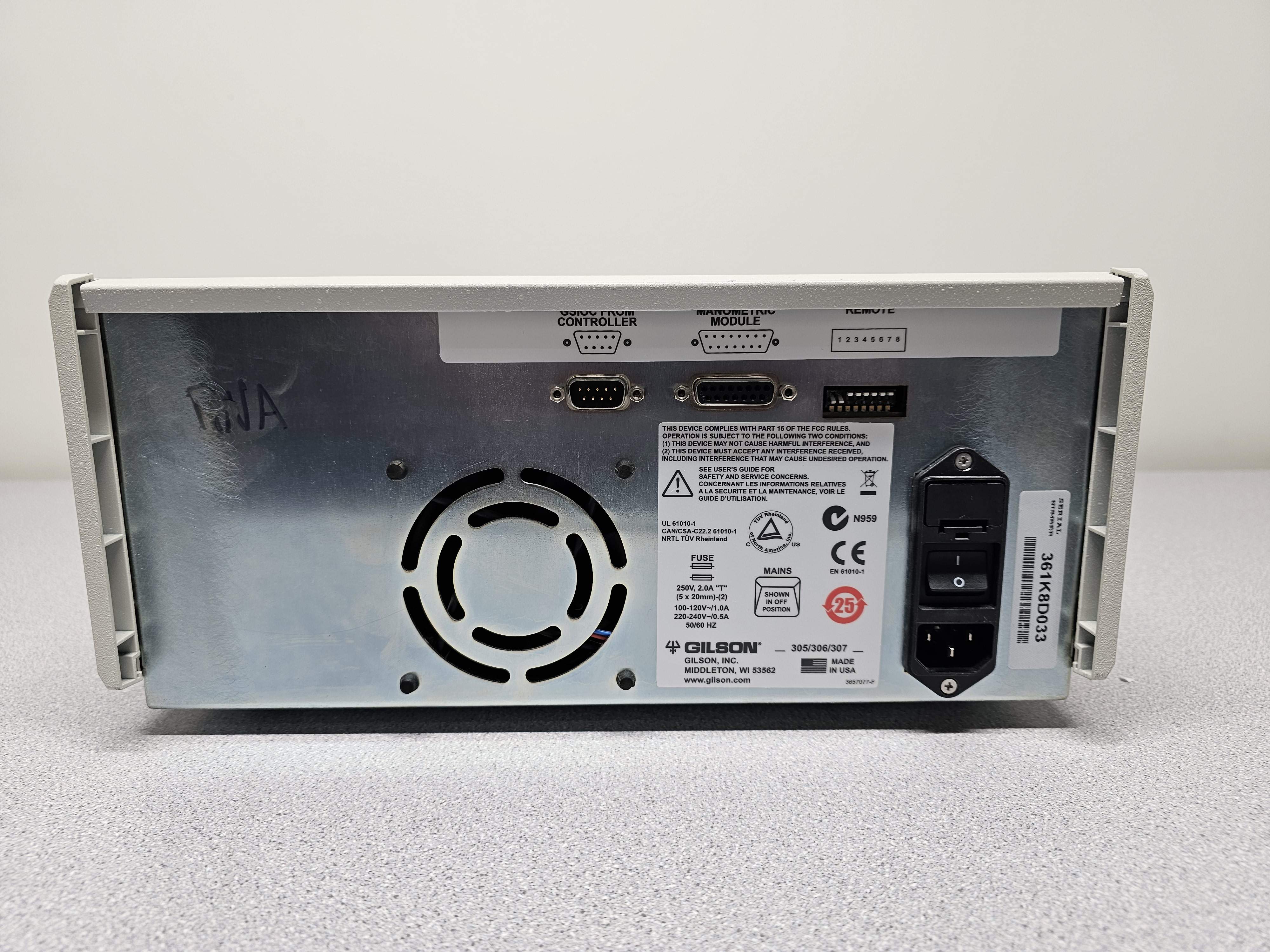 Gilson 306 HPLC Pump Multi-Pump Solution Range IS Gradient Prep