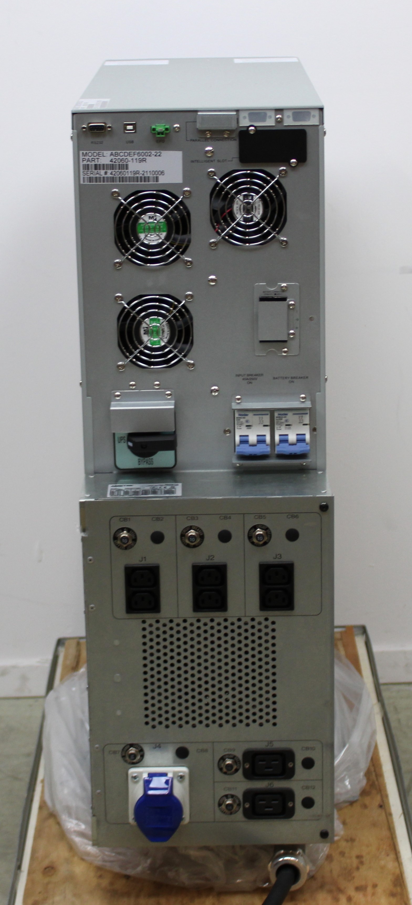 Powervar Security Plus II UPS 6kVA 240V Advanced Power Protection Used