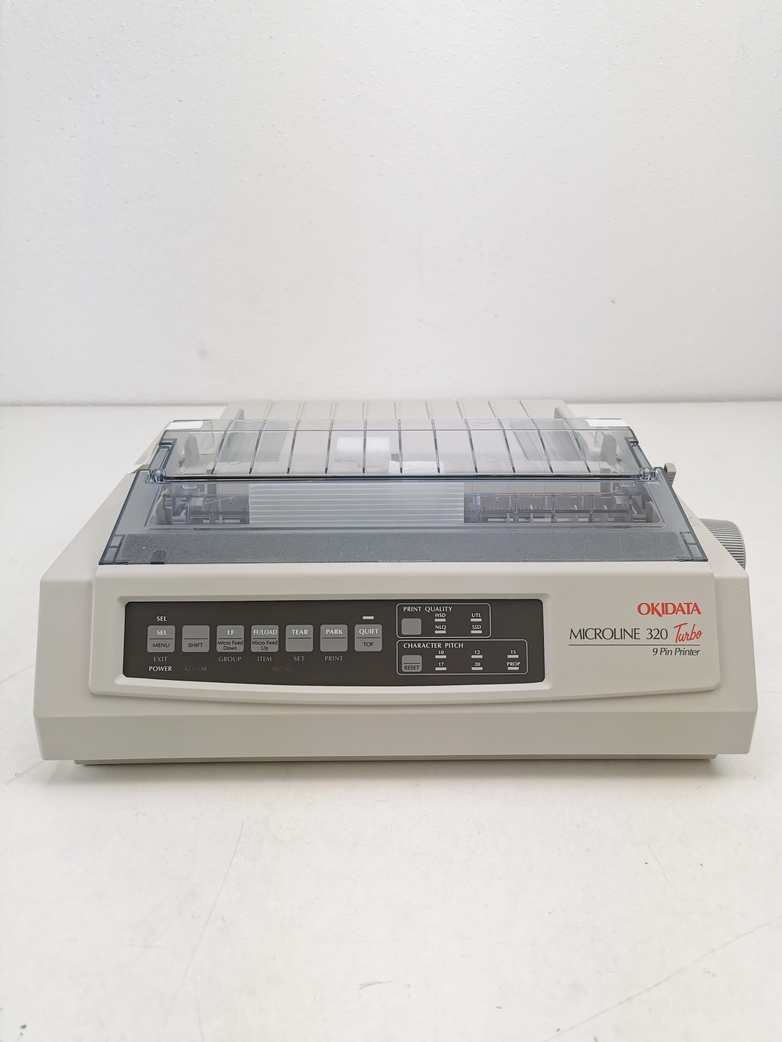 Okidata Microline 320 Turbo Printer 9-Pin Dot Matrix 435cps Turn-Key 230V