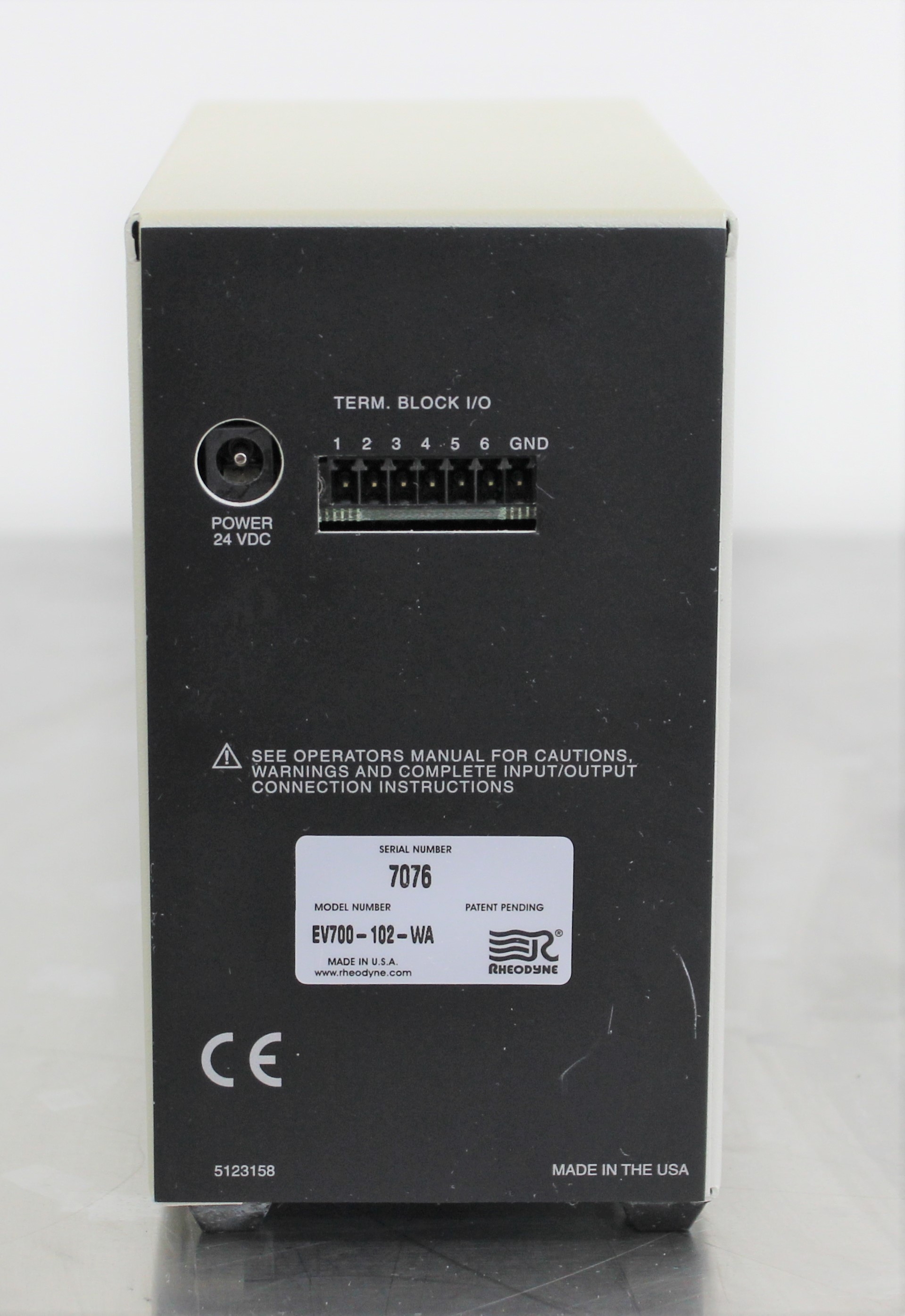 Rheodyne EV700-102-WA Valve