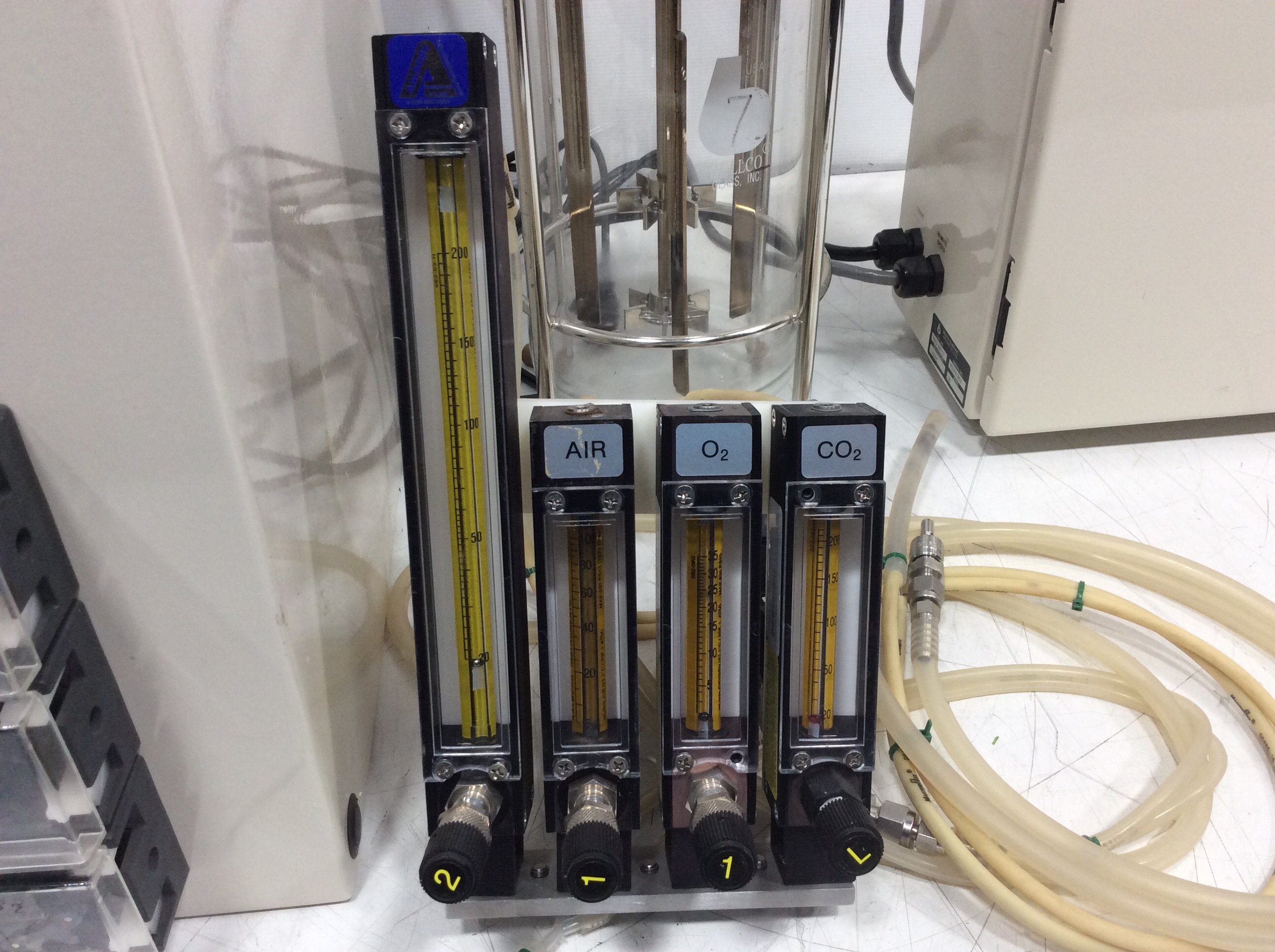 Bellco CellTrol Dual Bioreactor Controller with Gas Blender 120V 60Hz Parts Only