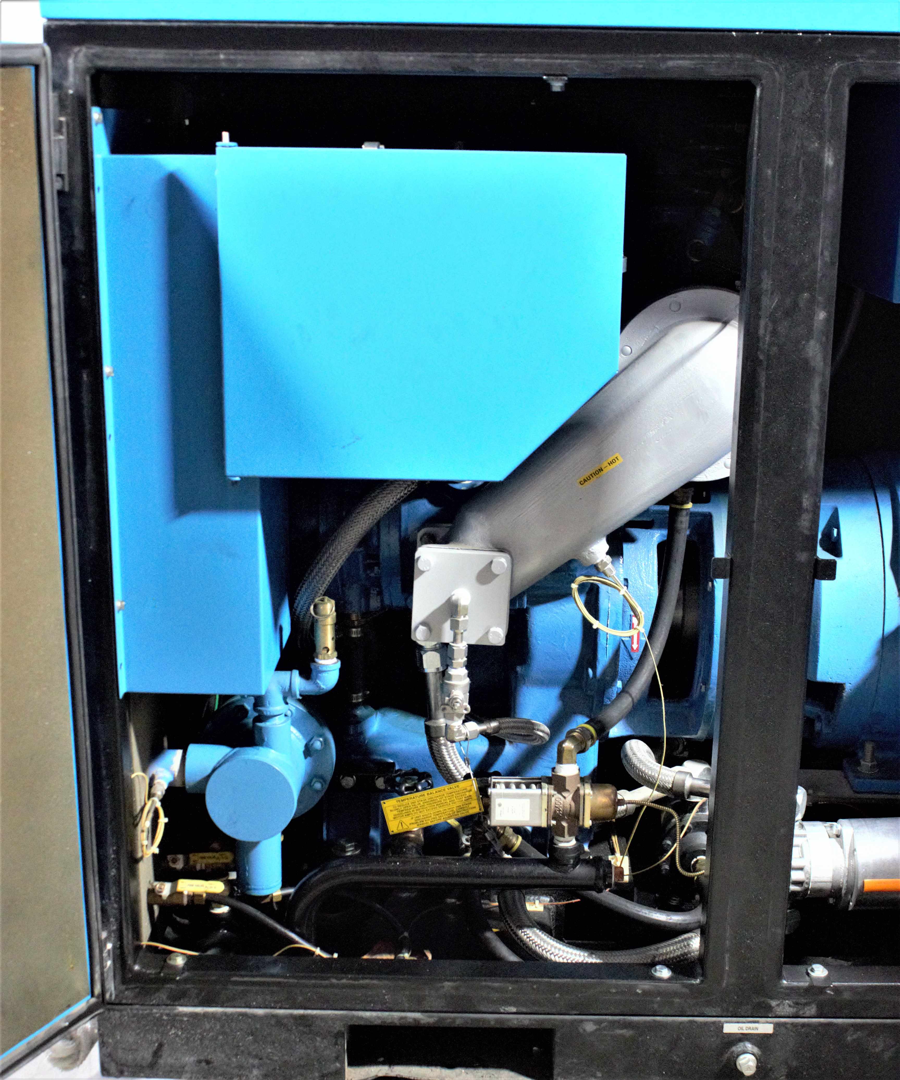 Kobelco KNW Air Compressor Oil-Free Screw 100HP Biotech 480V 60Hz Good