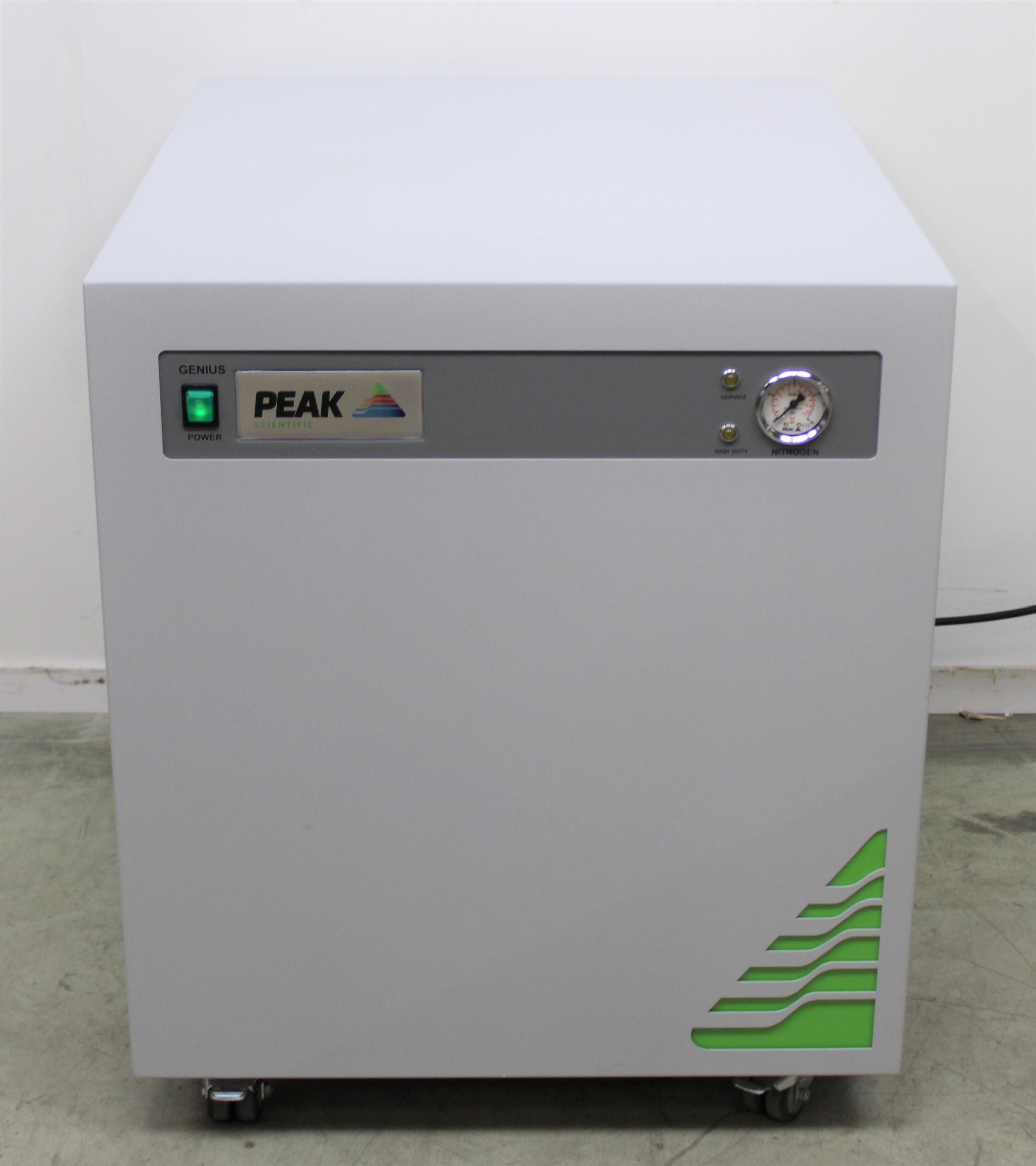 Peak Scientific NM32LA Nitrogen Generator 32 L/min for LC-MS 230V VG Condition