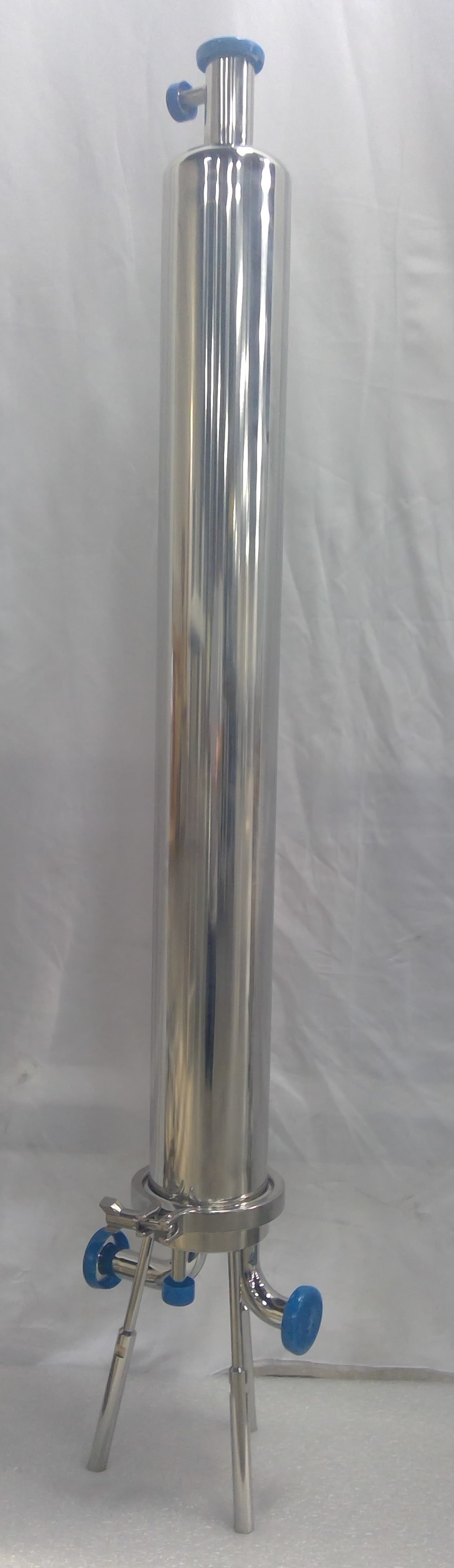 3M 1ZMS3 Filter Housing for Pharmaceutical Filtration, Max 100C, 1 Sanitary