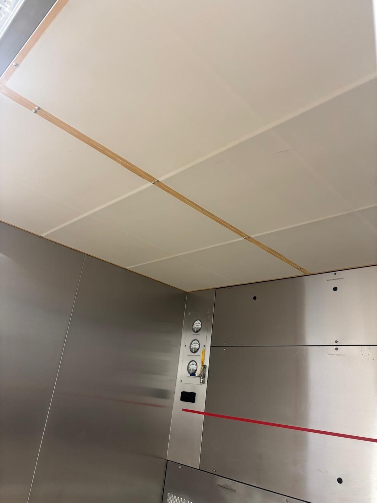 Concept SAFE AREA REC ITCULATION Downflow Booth Inspection Booth 2020 Model