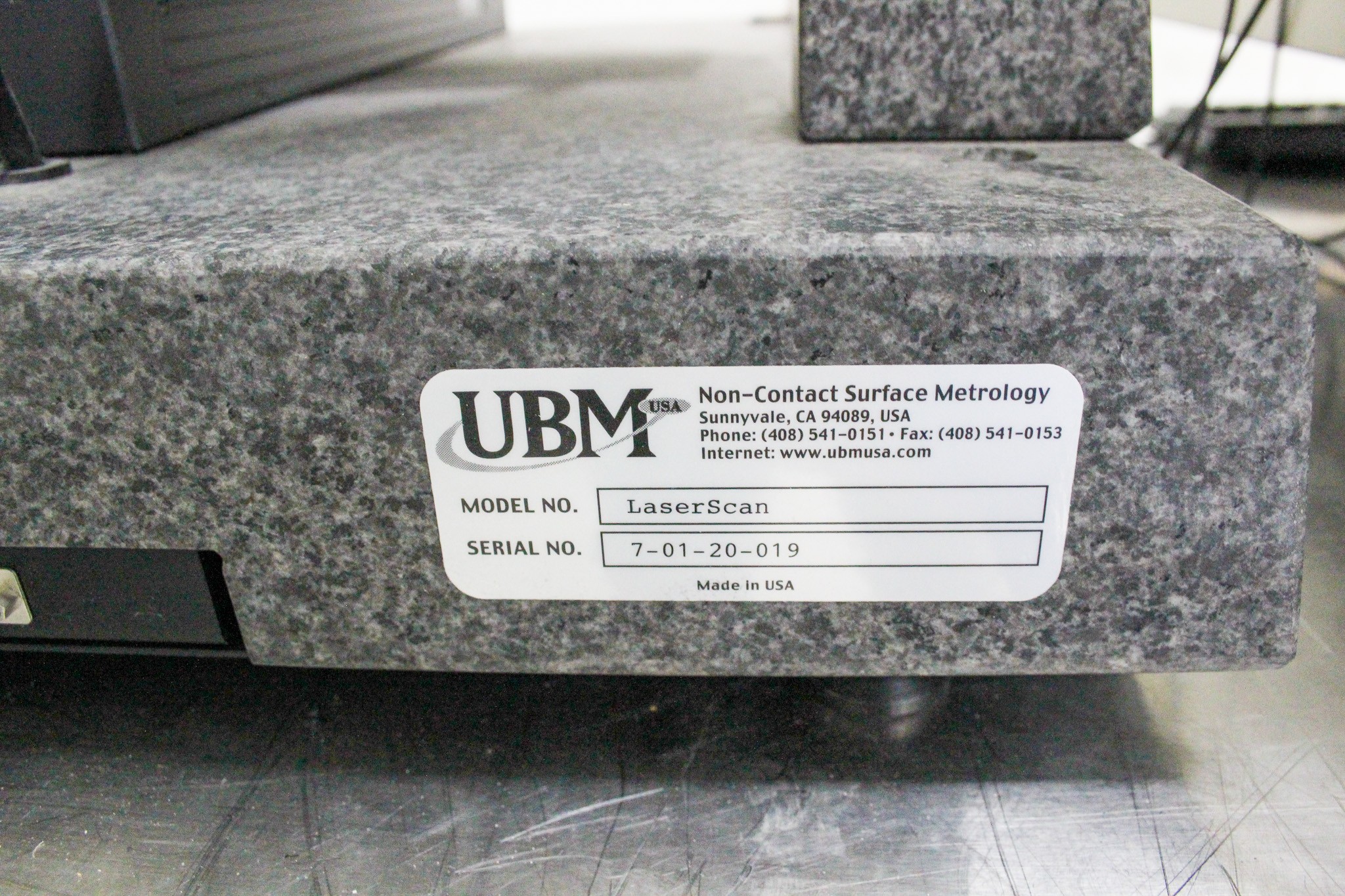 Solarius LaserScan Surface Profilometer for Fast 3D Measurement New