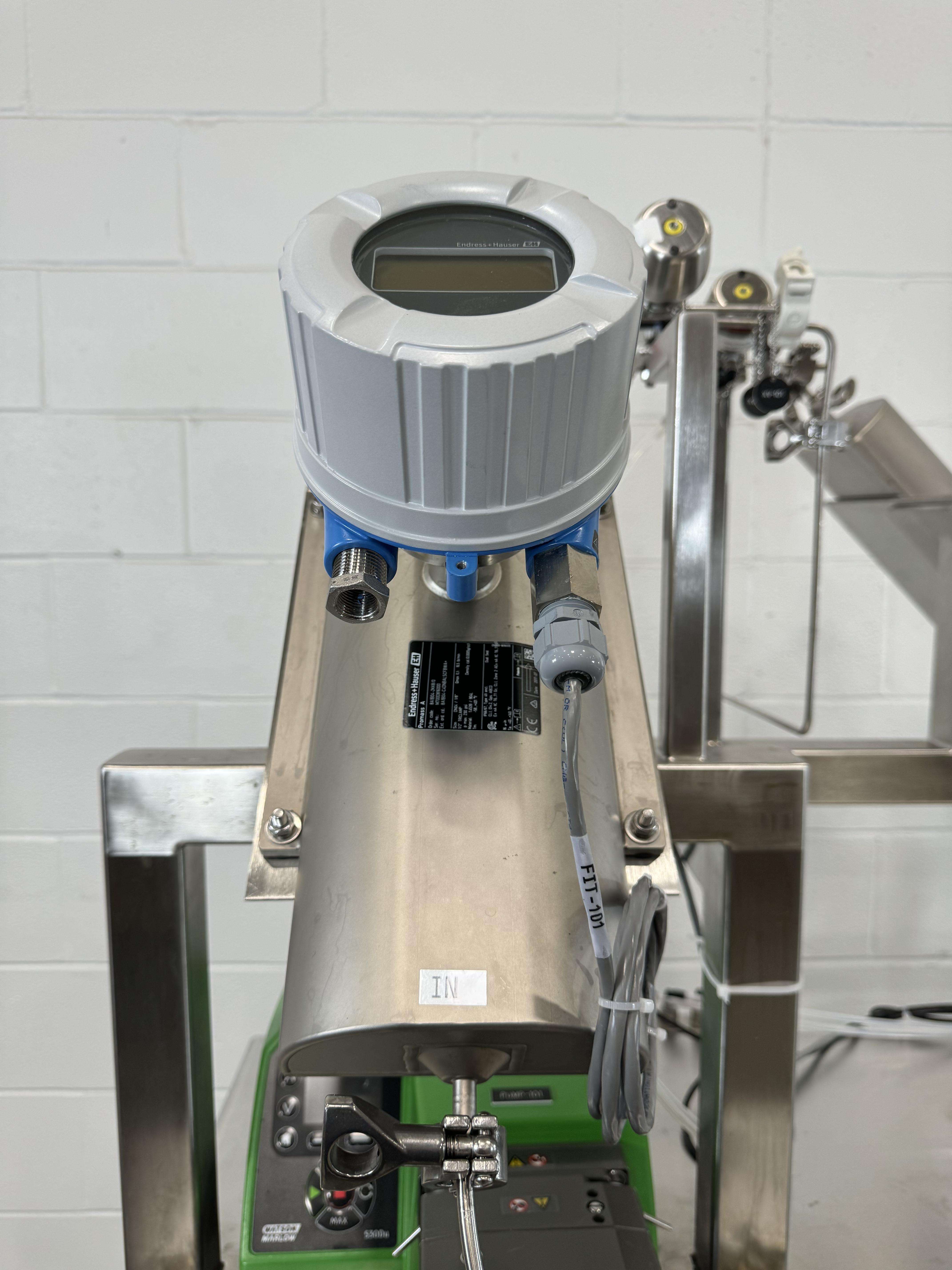 Custom Chromotography Skid System with Watson Pumps, Endress+Hauser, MasterFlex