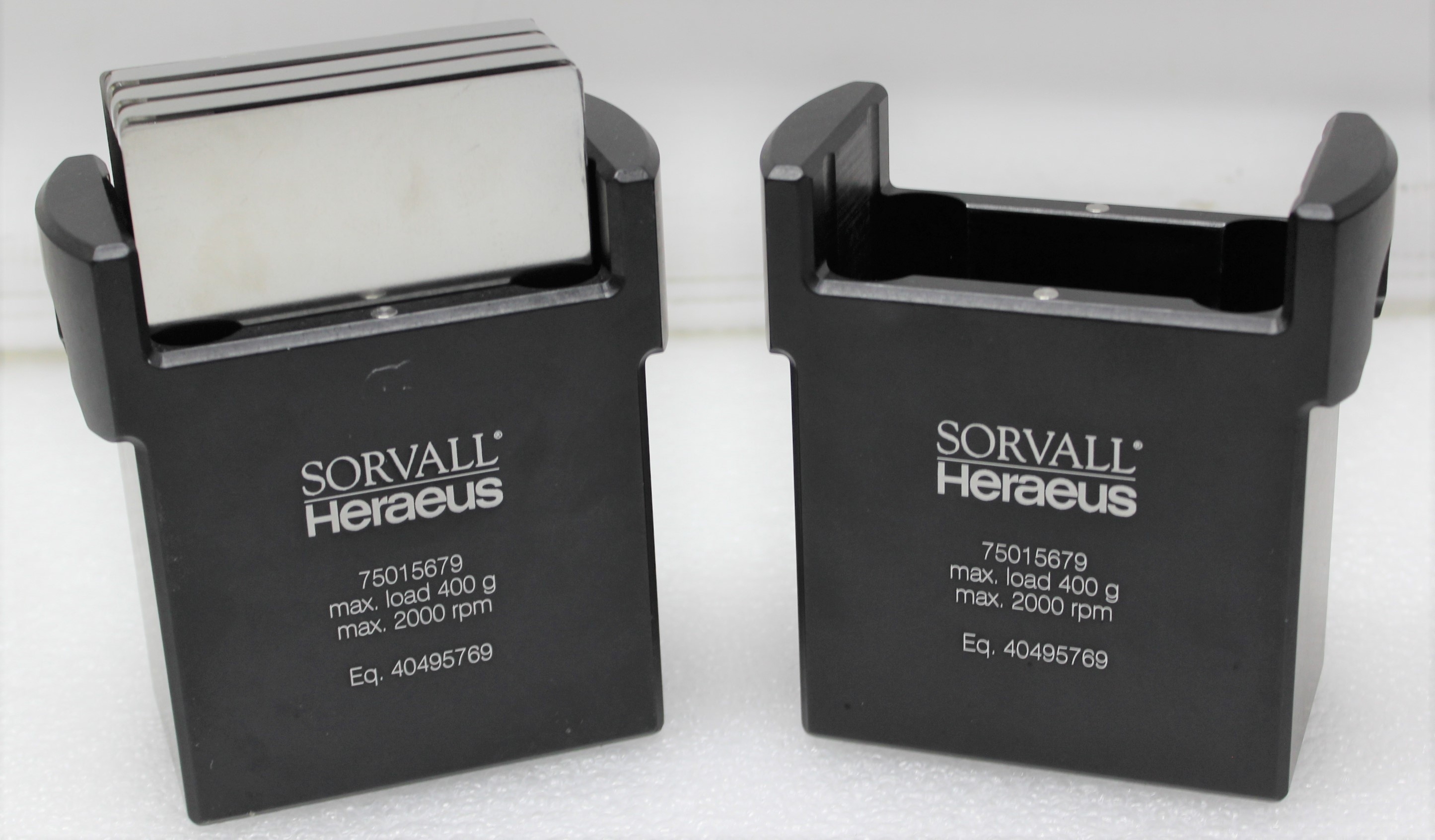 Sorvall TaqMan Array Buckets 2000RPM 400g Centrifuge Accessory Turn-Key