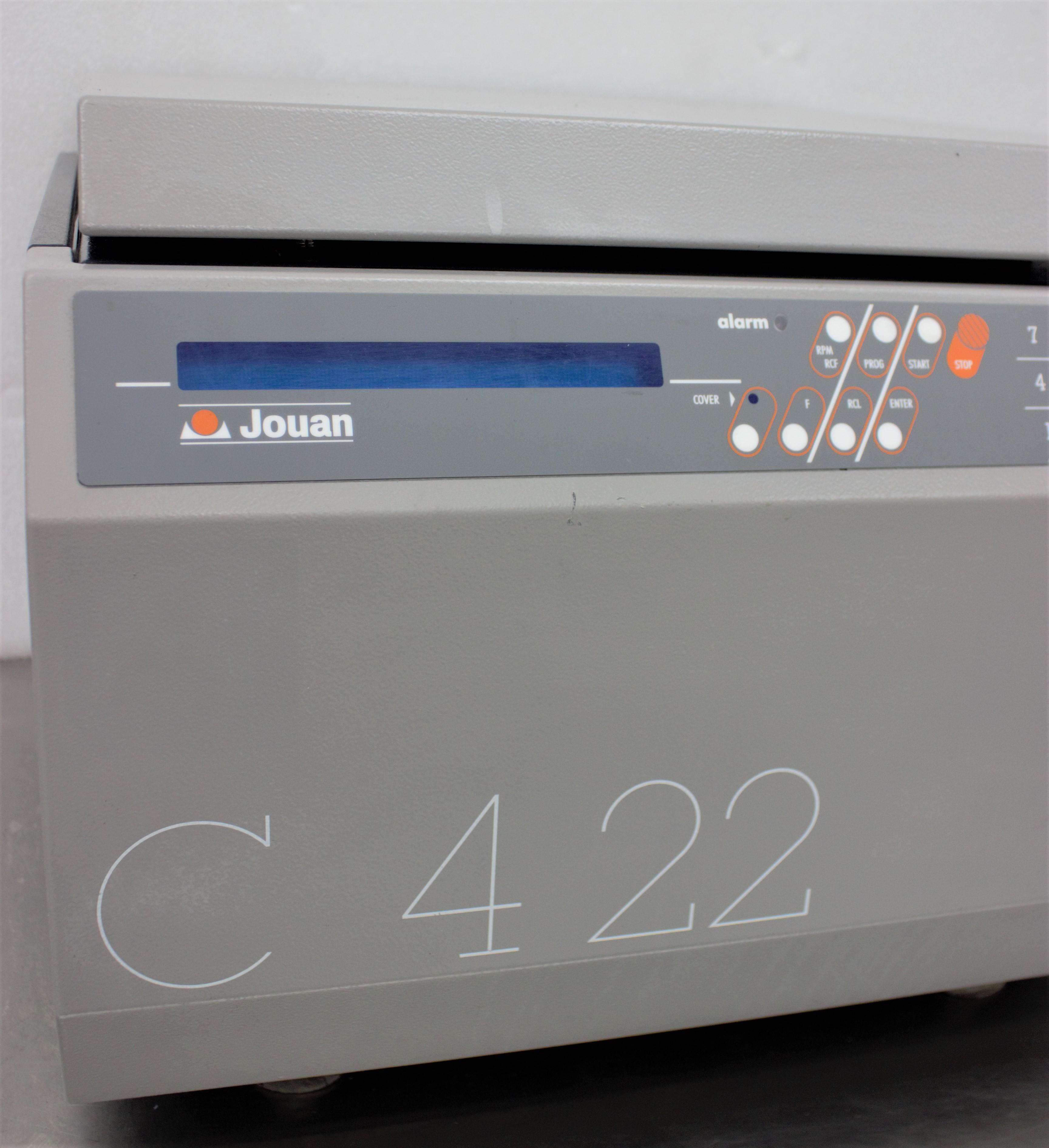 Jouan C4-22 Benchtop Centrifuge 7500RPM 4x750ml Temp Control Precision Use