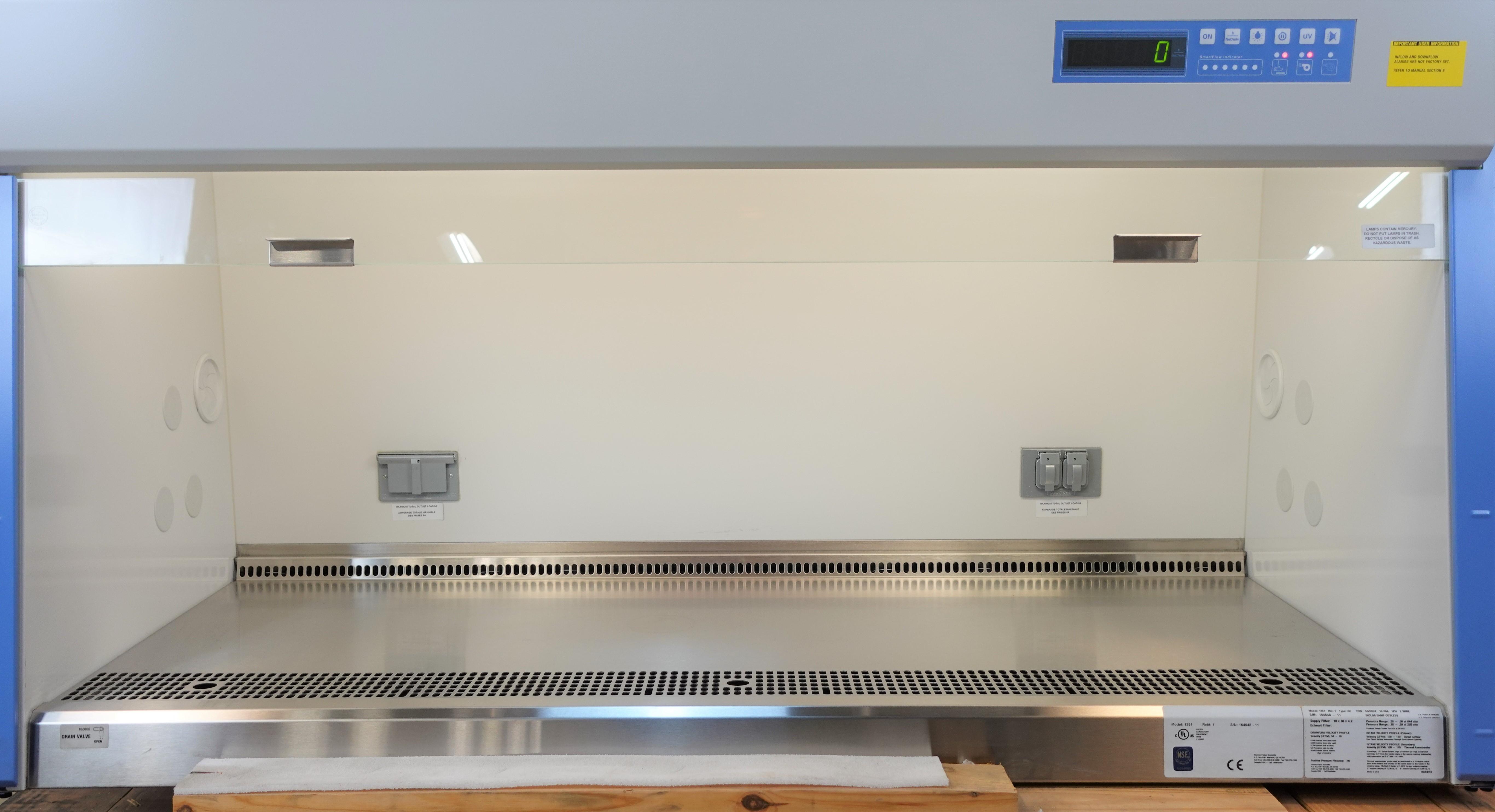 Thermo 1351 2A Biological Safety Cabinet with SmartFlow & HEPA