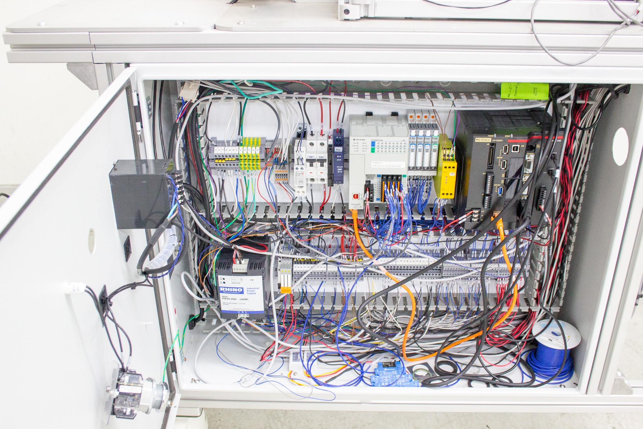 Keyence Misumi Conveyor System Accula Test Cartridge Manufacturing AS-IS Parts