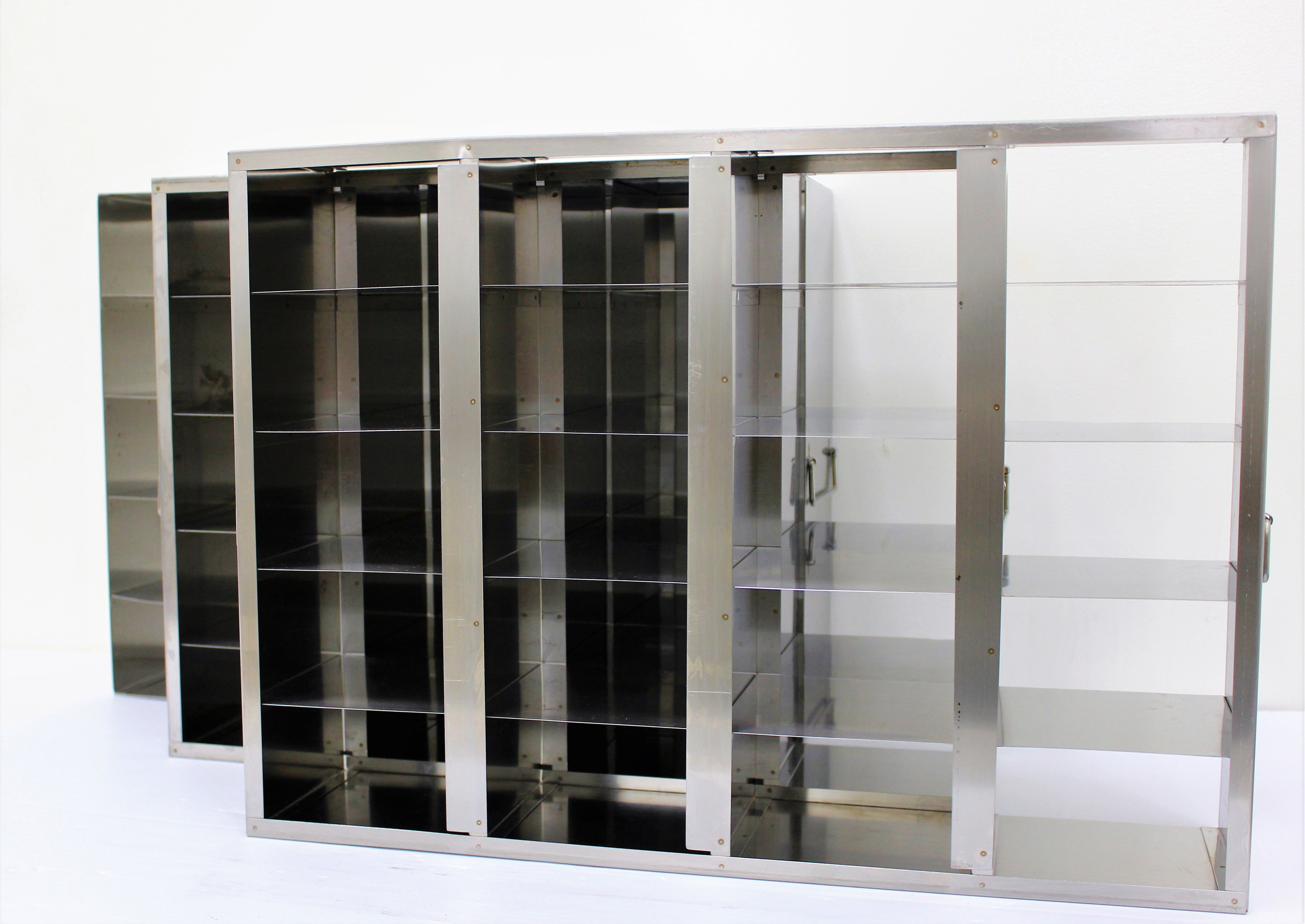 VWR 89214-678 CryoPro Freezer Rack Stainless Steel Holds 20 Cryoboxes