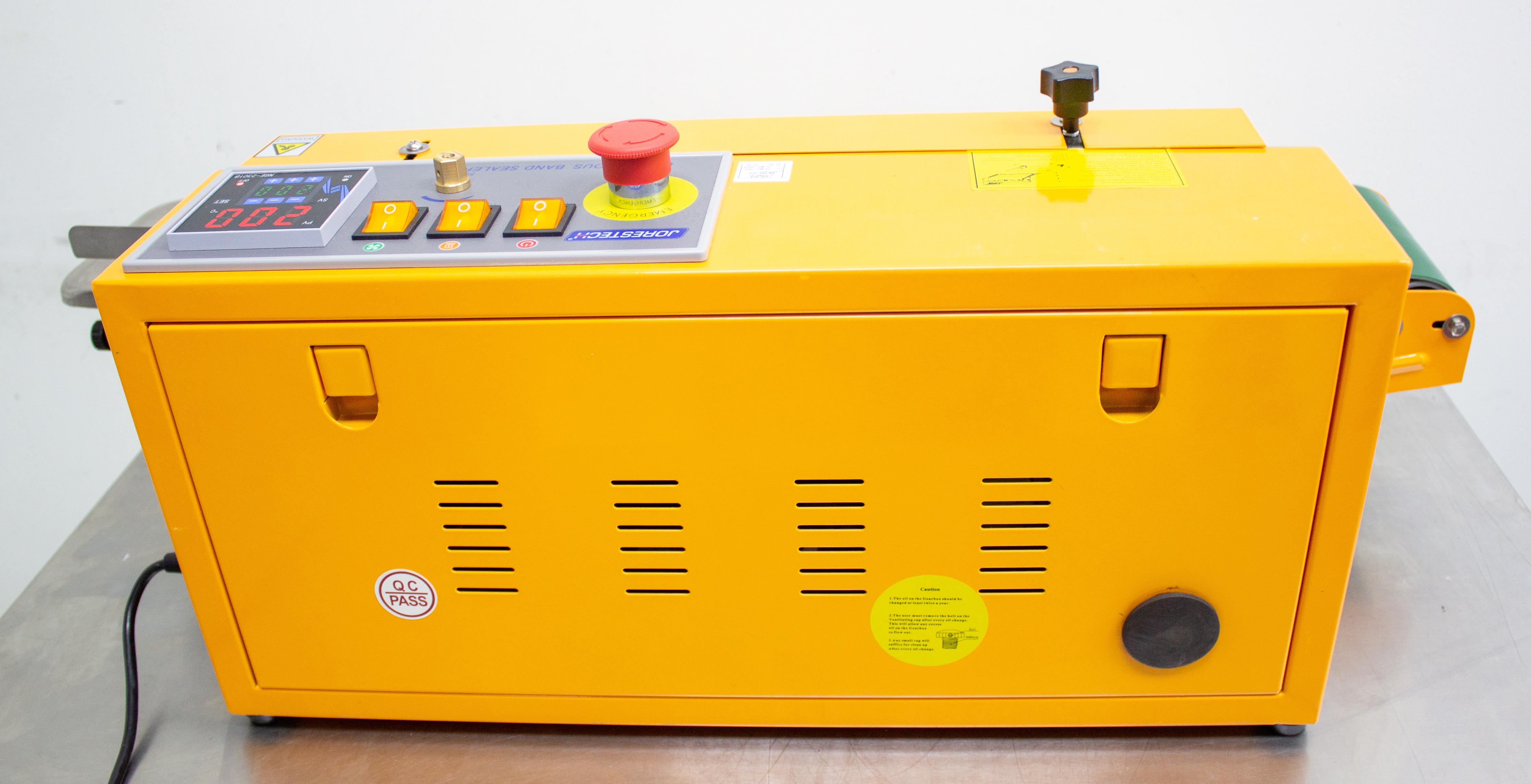 Jorestech E-CBS-630D Sealer Packager 57 ft/min PID Temp Control