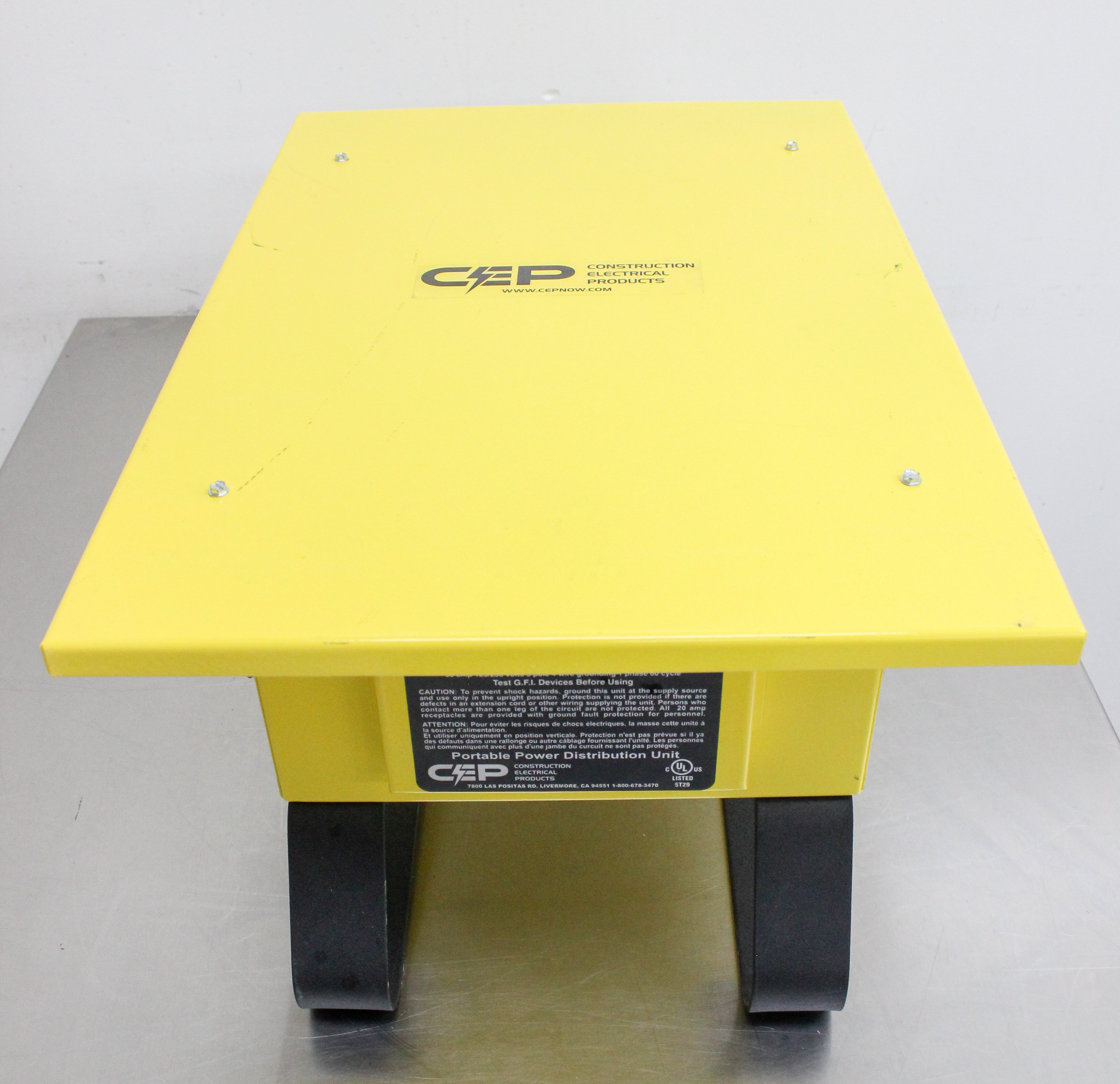 CEP 6506-GU SF-6 Power Distribution Unit Portable Temp Box GFCI 50 Amps