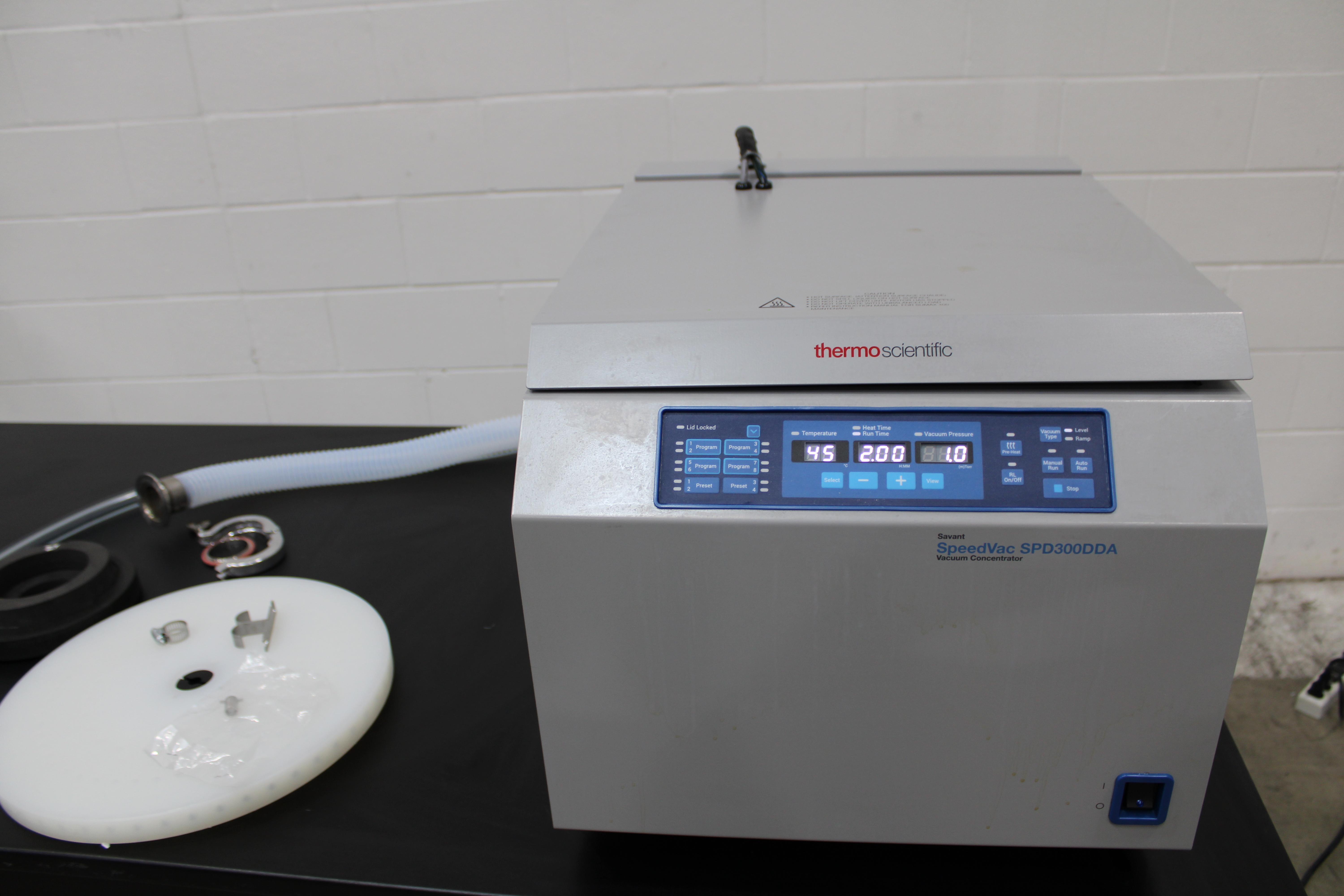 Thermo Scientific Speed Vac DDA Concentrator, VG Condition, 35-85C Temp Range