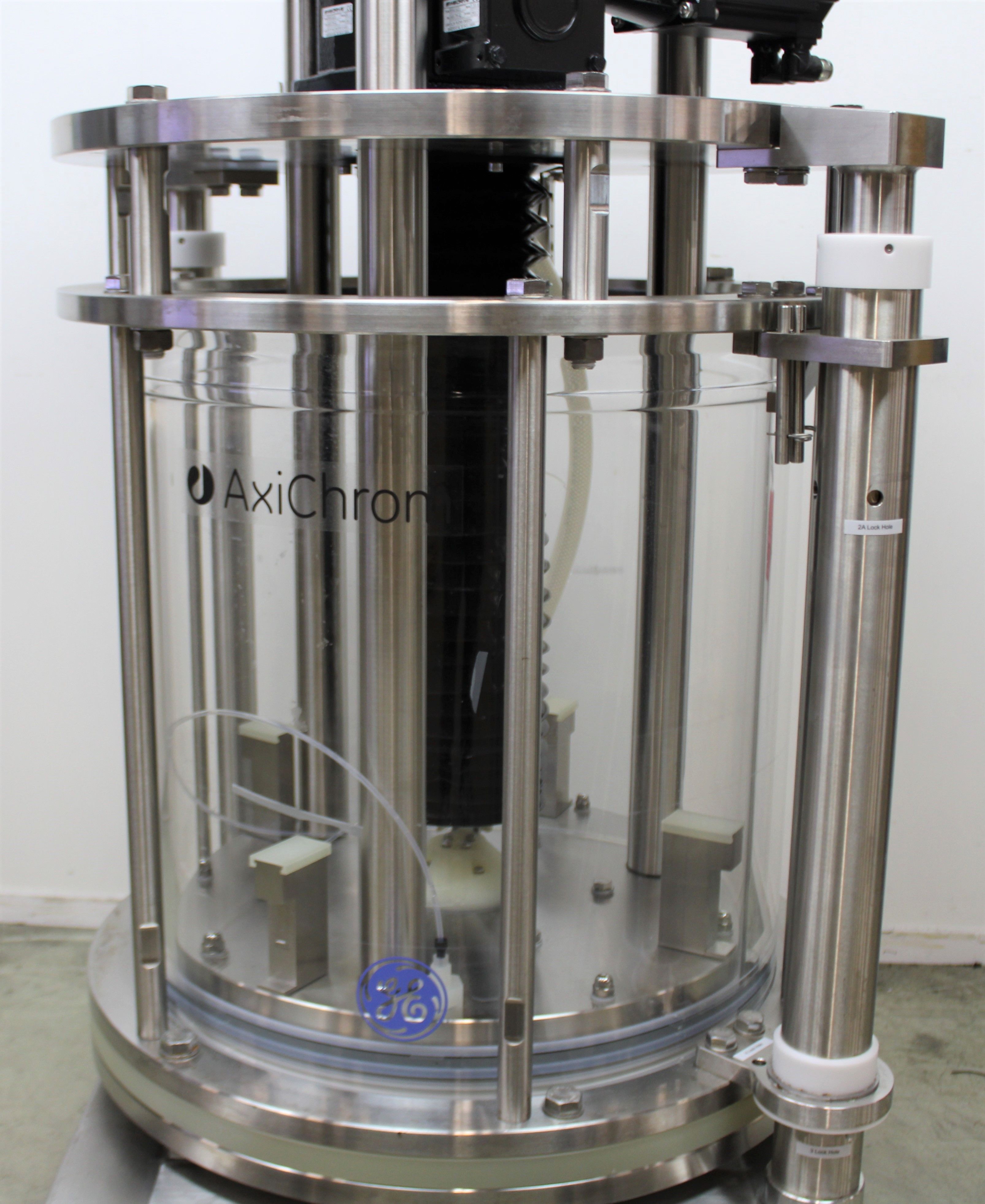 GE AxiChrom 600/300 Chromatography Column Separation Max 85L 86F Used