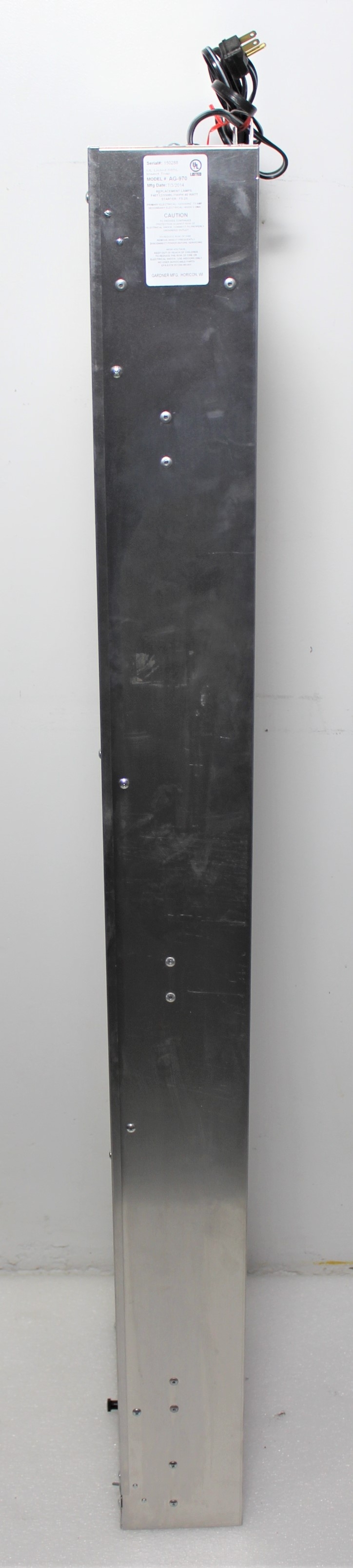 Gardner AG-970 Electrocutor Insect Trap 80W, Non-Chemical, 2500 sq. ft. Range