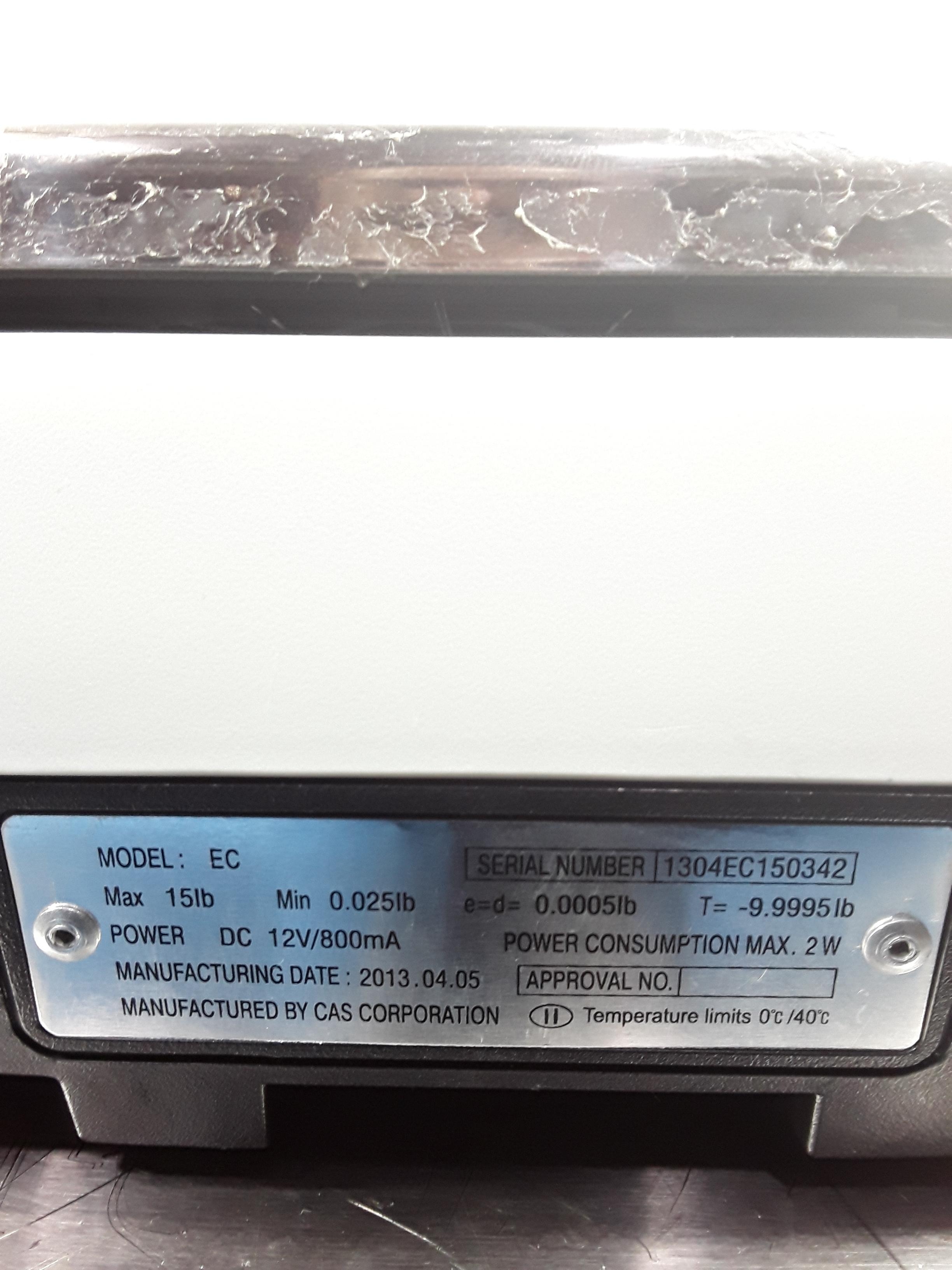 CAS EC Counting Scale Reliable Accurate Ideal Manufacturing Hardware