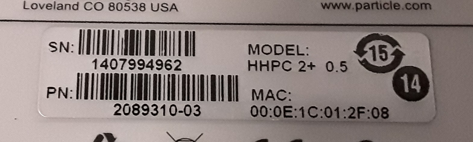 Met One 2089310-03 Particle Size Analyzer Handheld 0.5-5um USB Interface TK