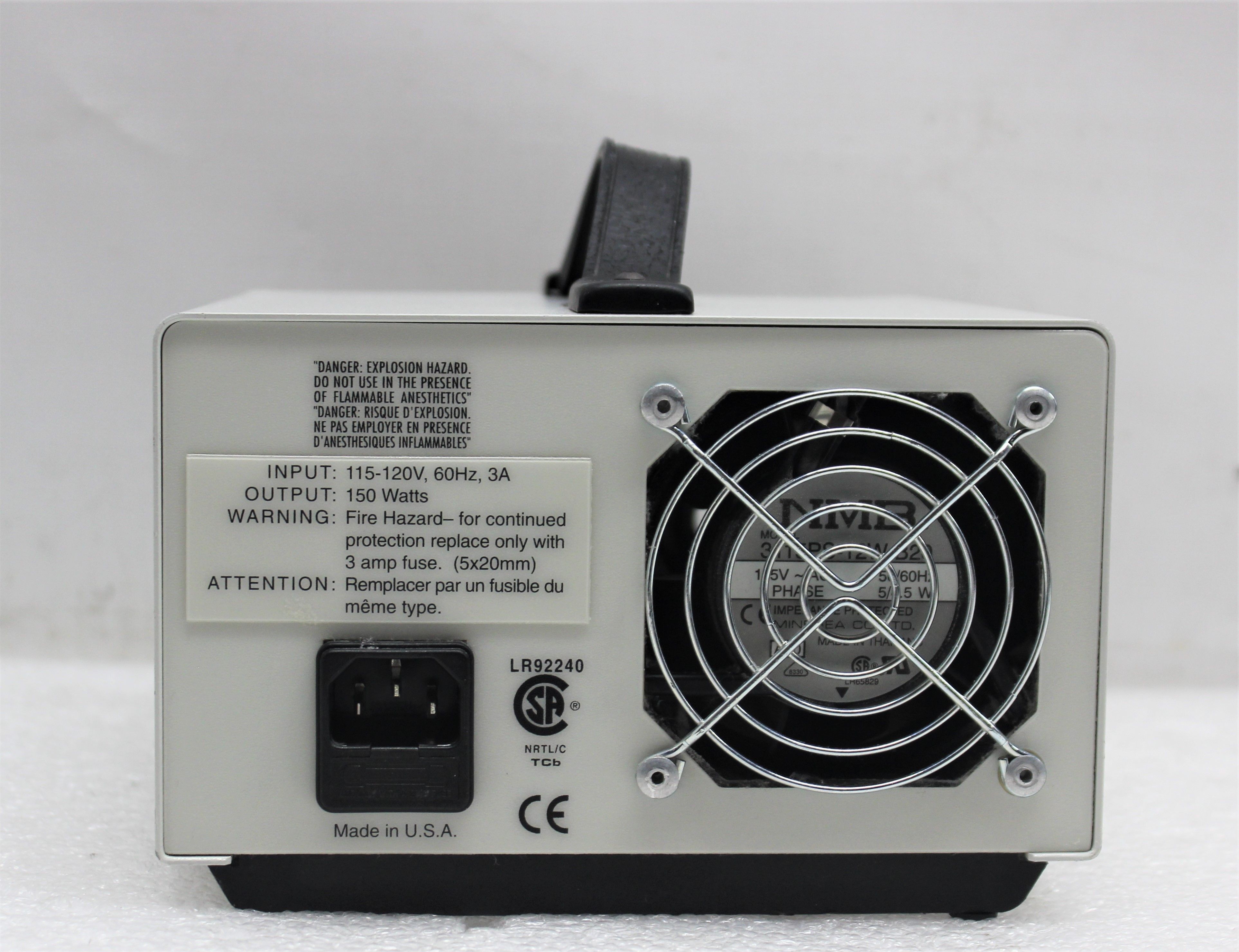 Fostec 20500.2 Illuminator Bench Light Source Variable Intensity Used