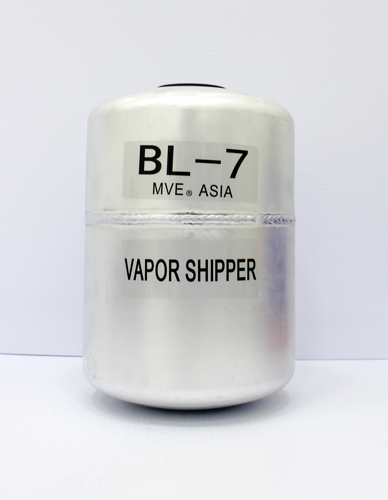 Chart BL-7 Dewar Cryotank Liquid Nitrogen Vapor Transport 2.1L -150C