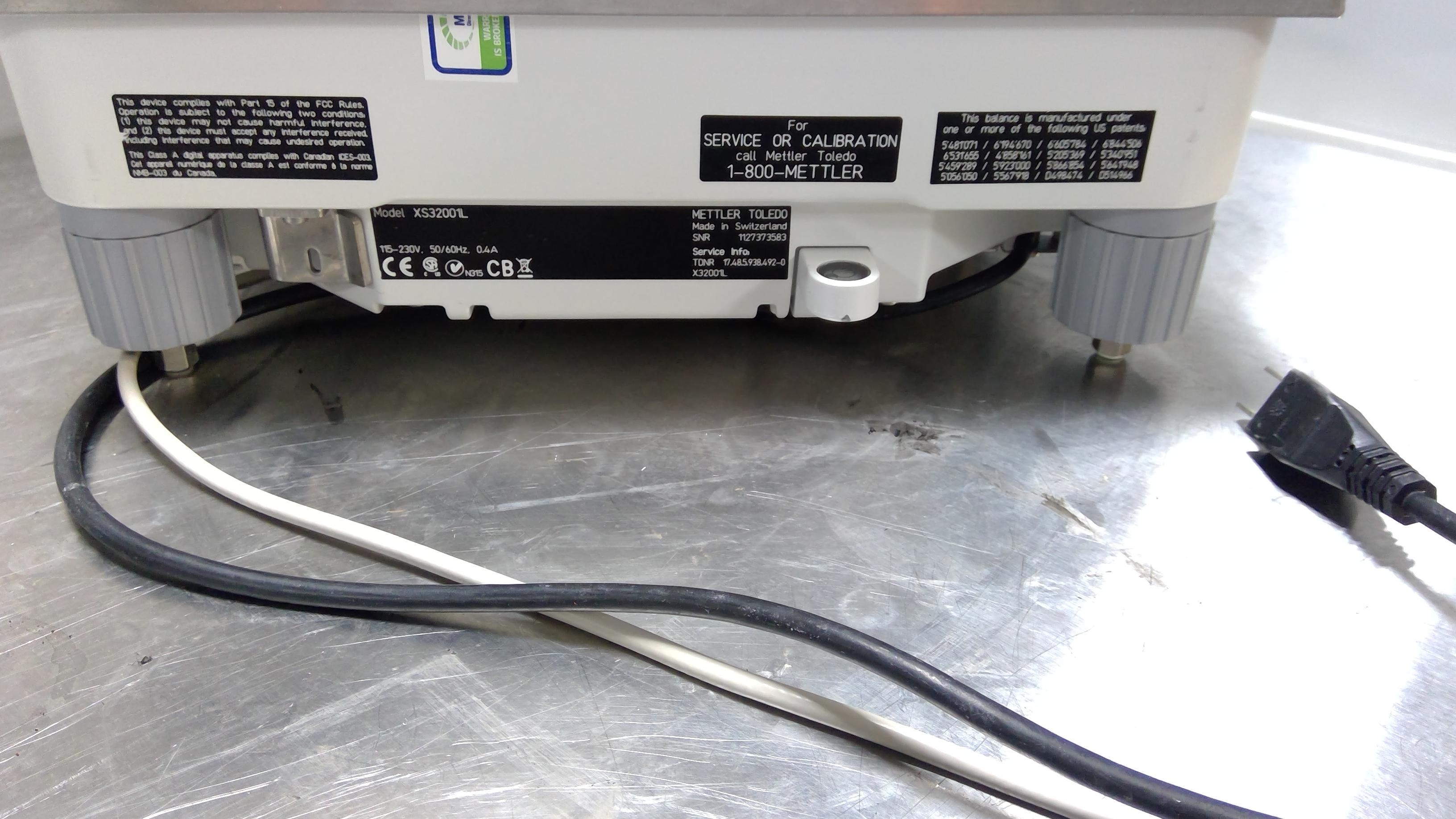 Mettler Toledo XS32001L Precision Balance for High Capacity & Accuracy Use