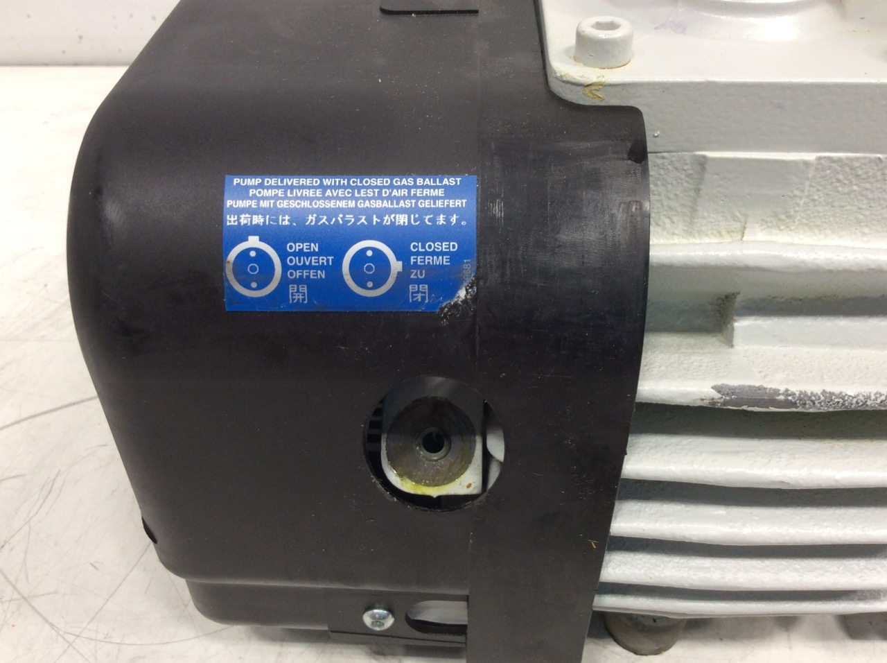 Sogevac SV65 BI FC Vacuum Pump 22.7/27.7 cfm Single Stage Oil Sealed