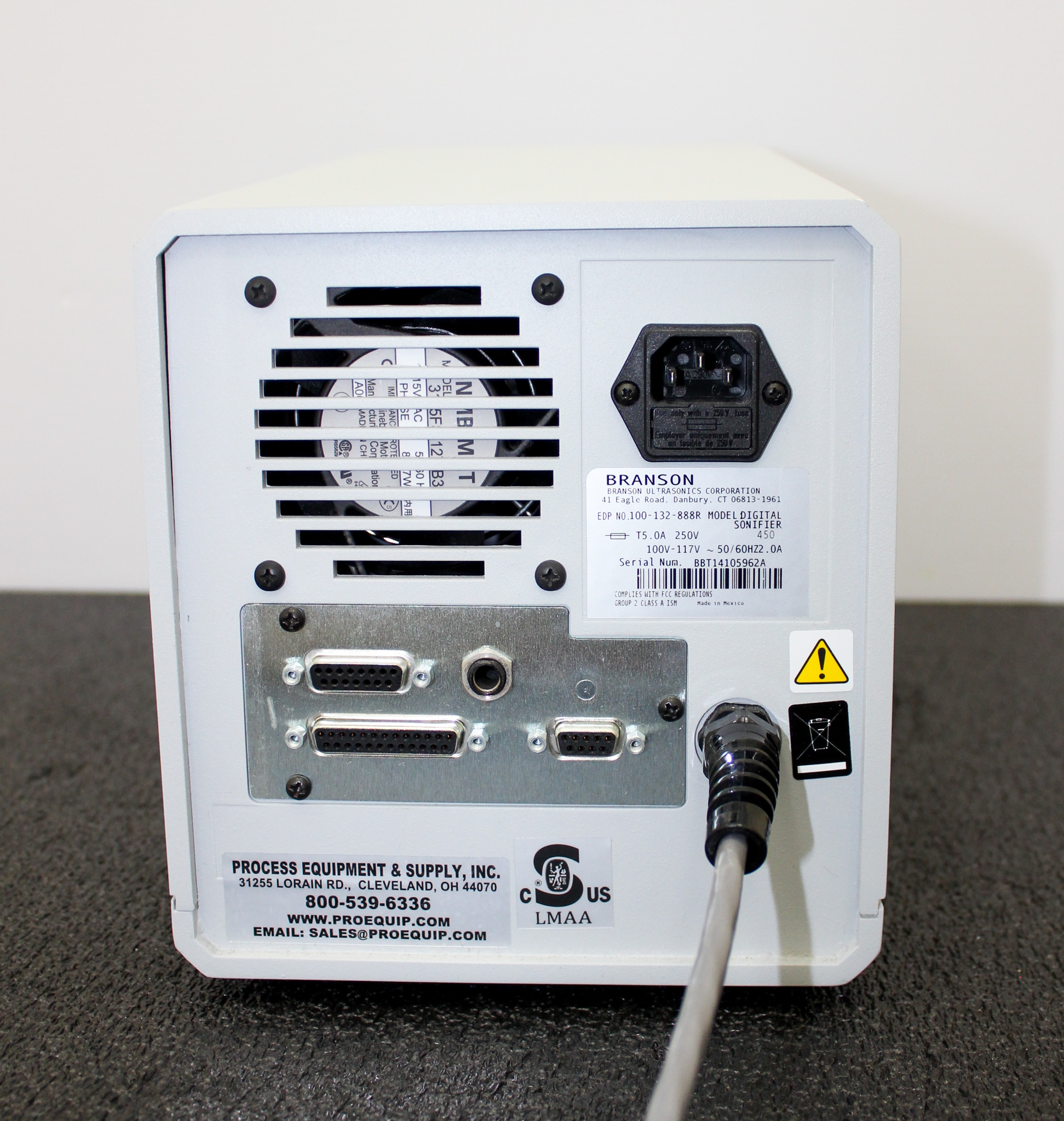 Branson 450 Digital Sonifier Homogenizer Cell Disruption Probe Pre-Sets