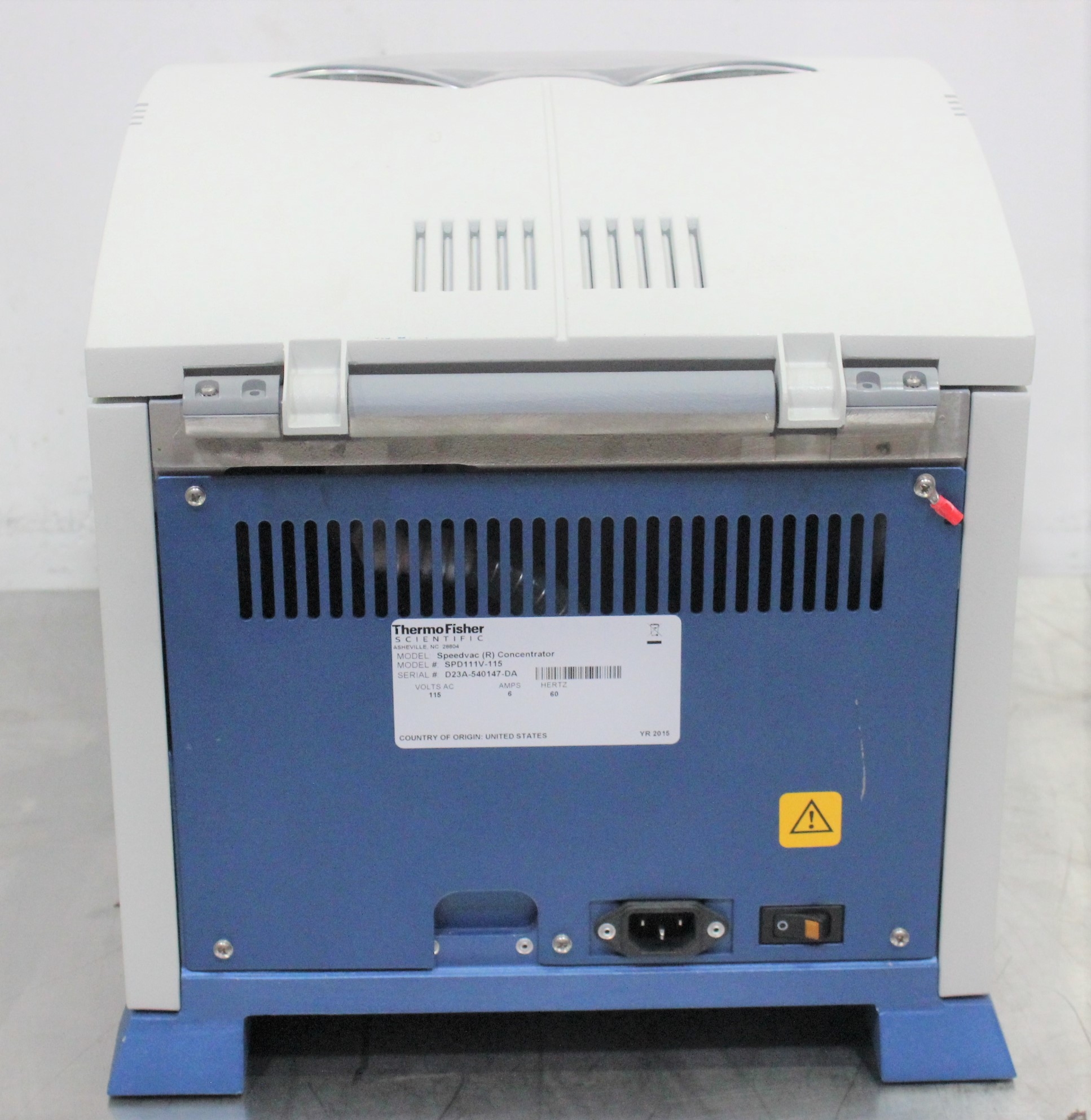 Thermo SPD111V-120 Lyophilizer Speed Vac Aqueous Solvent Concentrator 50Hz/60Hz