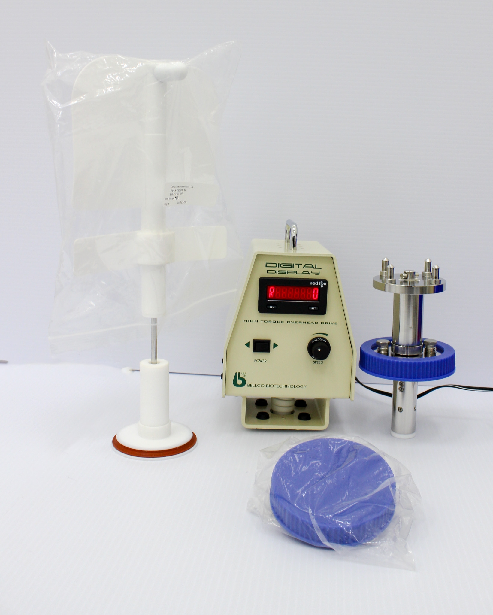 Bellco Glass Cat: 7774-30115 Digital Overhead Drive for Mixing Applications