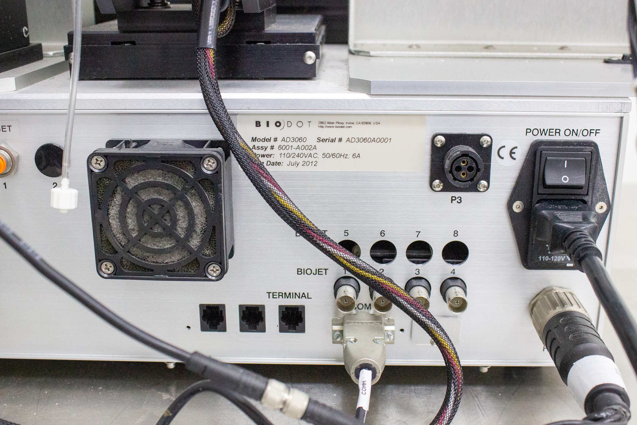 Biodot AD3060 Dispenser Platform with Bio Jet Plus Pumps 120V/220V 50Hz/60Hz