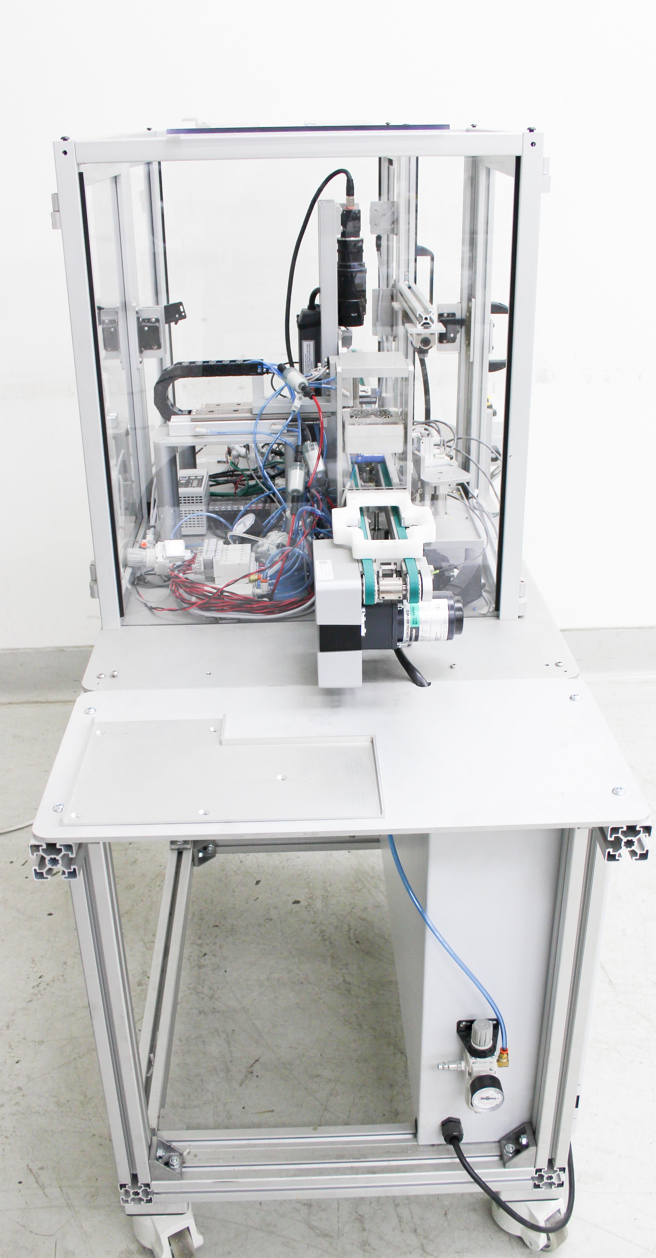 Keyence Misumi Conveyor System Accula Test Cartridge Manufacturing AS-IS Parts