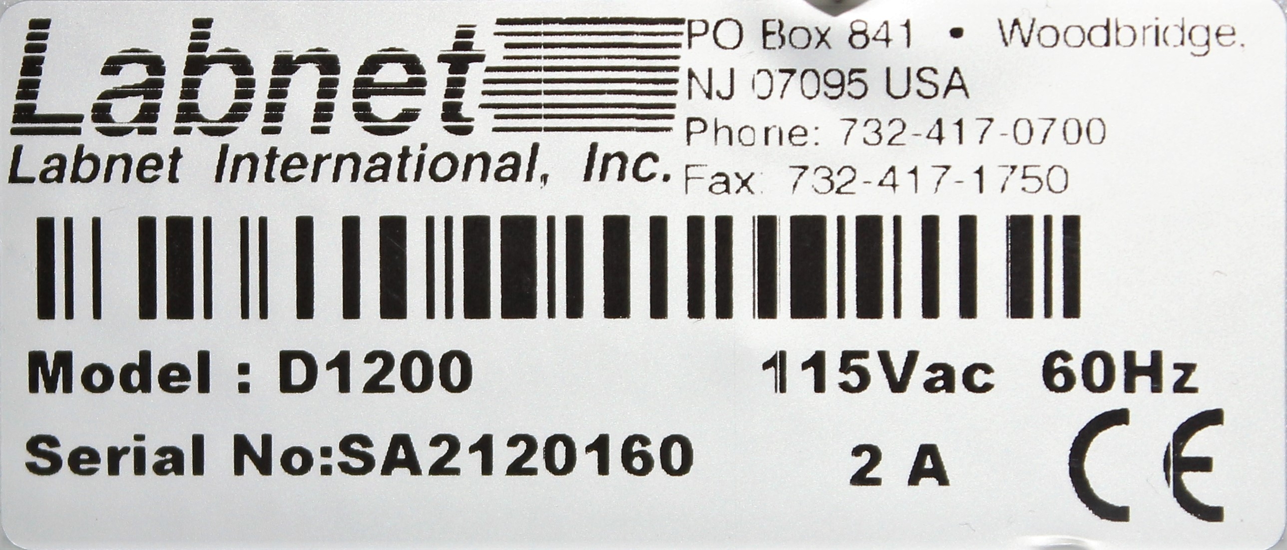 Labnet AccuBlock D1200 Digital Dry Bath Chiller/Heater 150C Dual Capacity