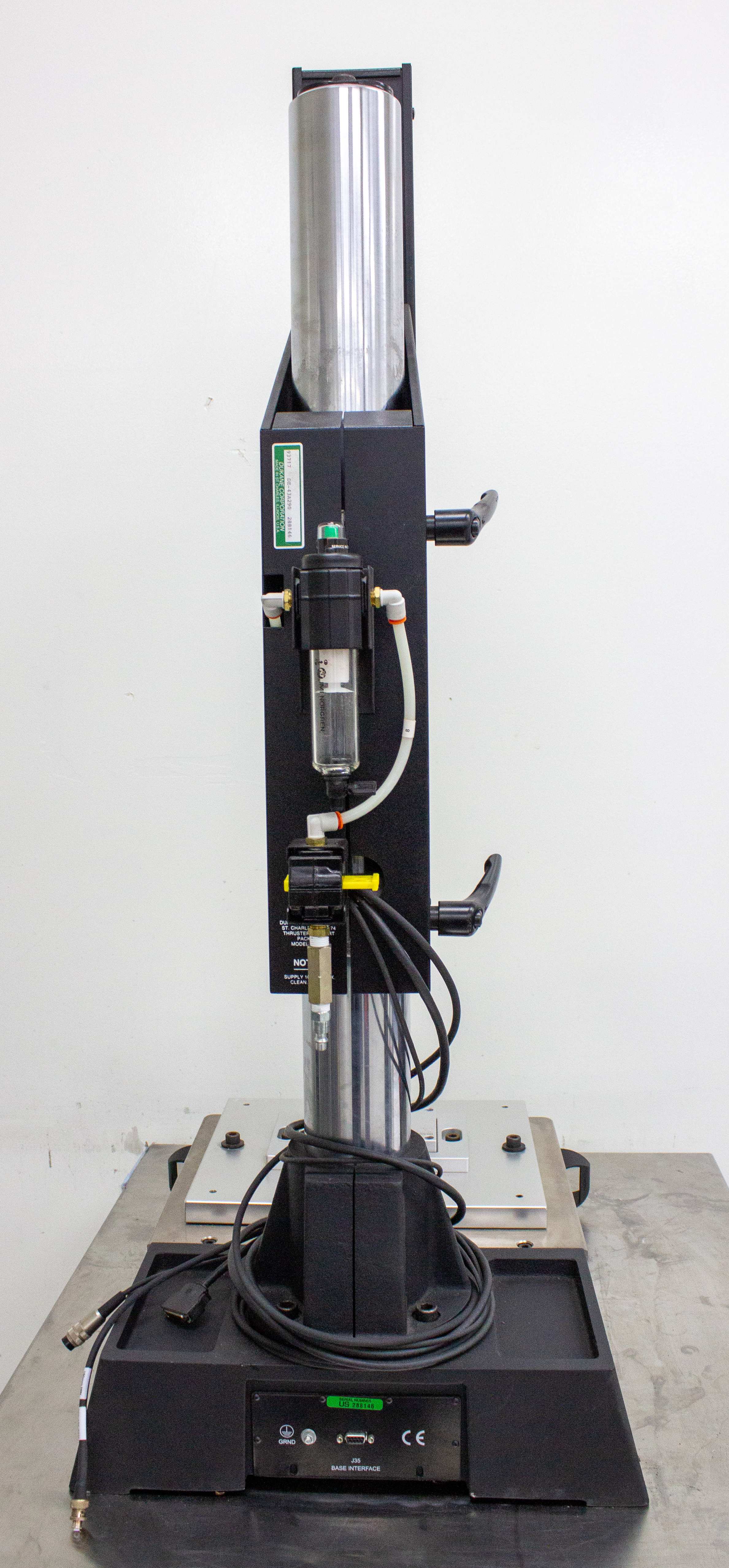 Dukane 340 Press Thruster Ultrasonic Welder Precision Dual Pressure System
