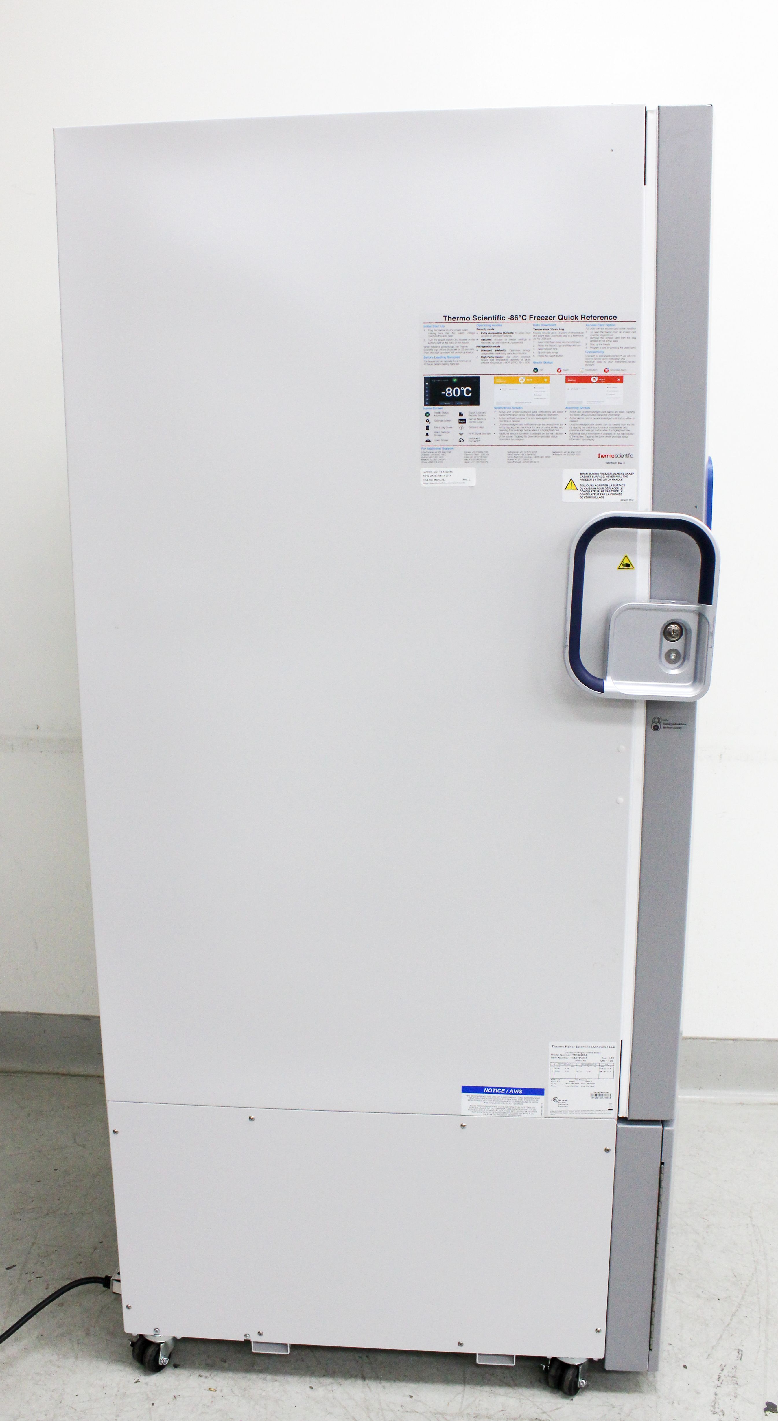 Thermo TSX40086A Ultra Low Freezer -80C 549L Energy Efficient Upright Used